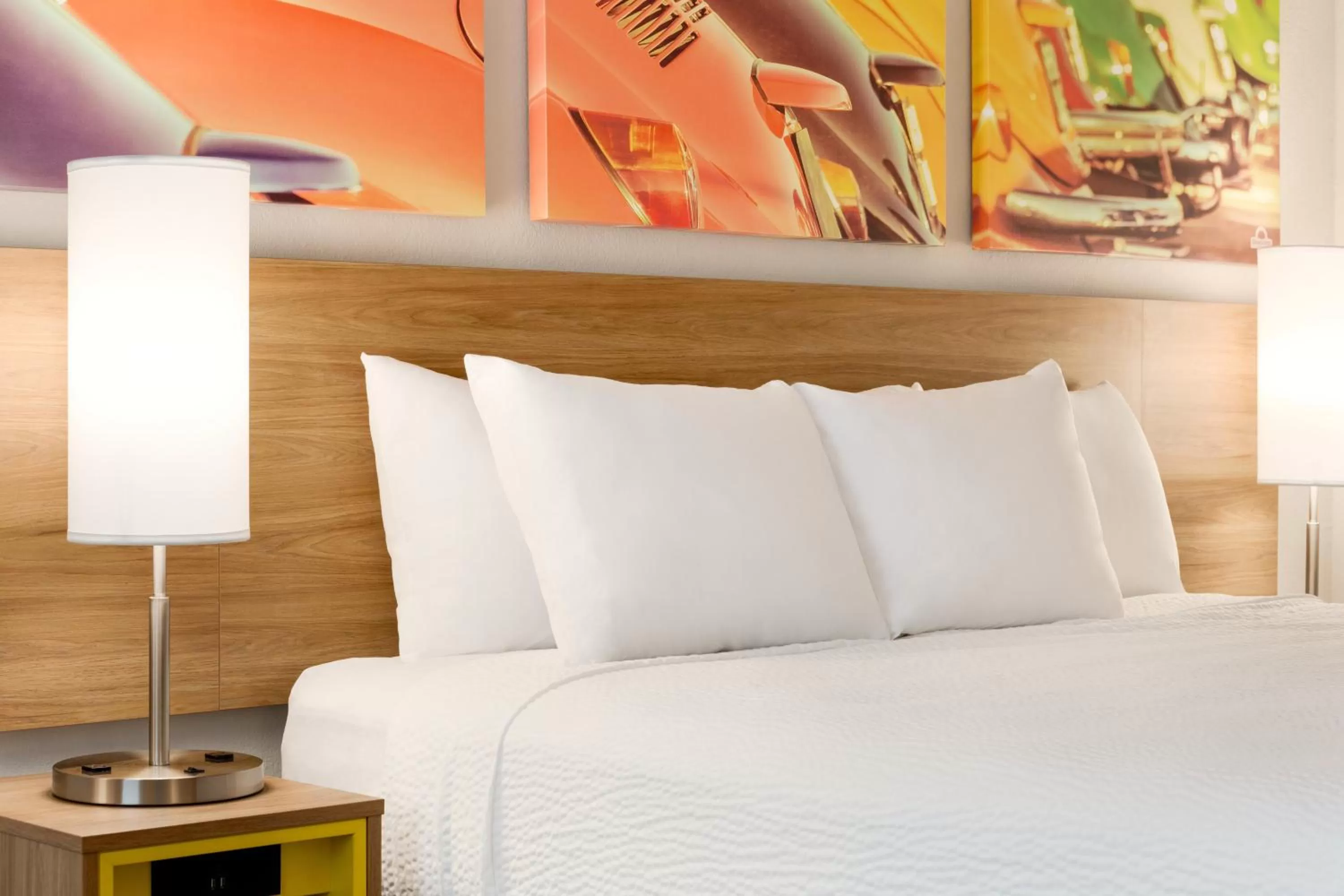 Bed in Hotel Bo, a Days Inn by Wyndham Chattanooga Downtown