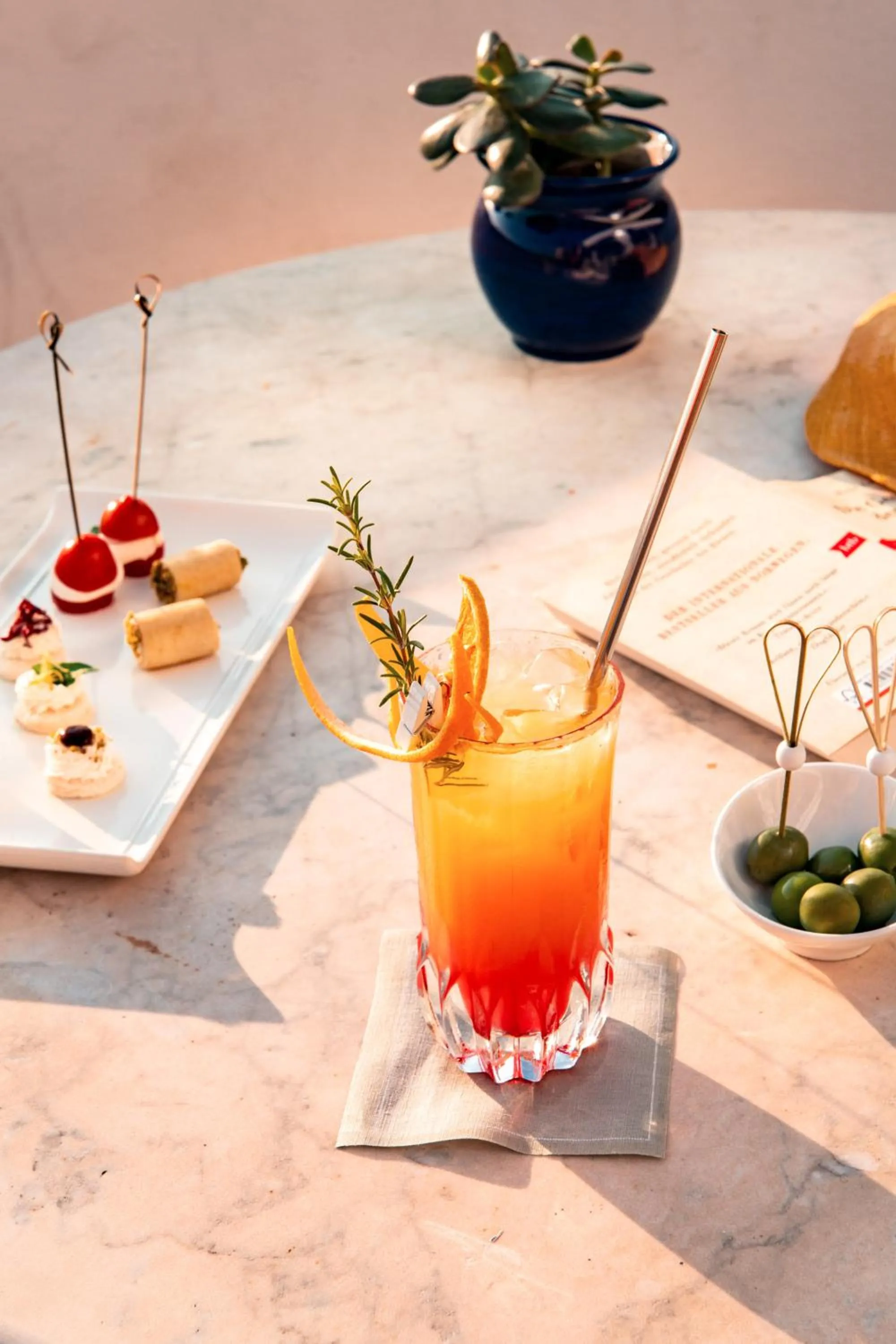 Garden in Grand Hotel Tritone