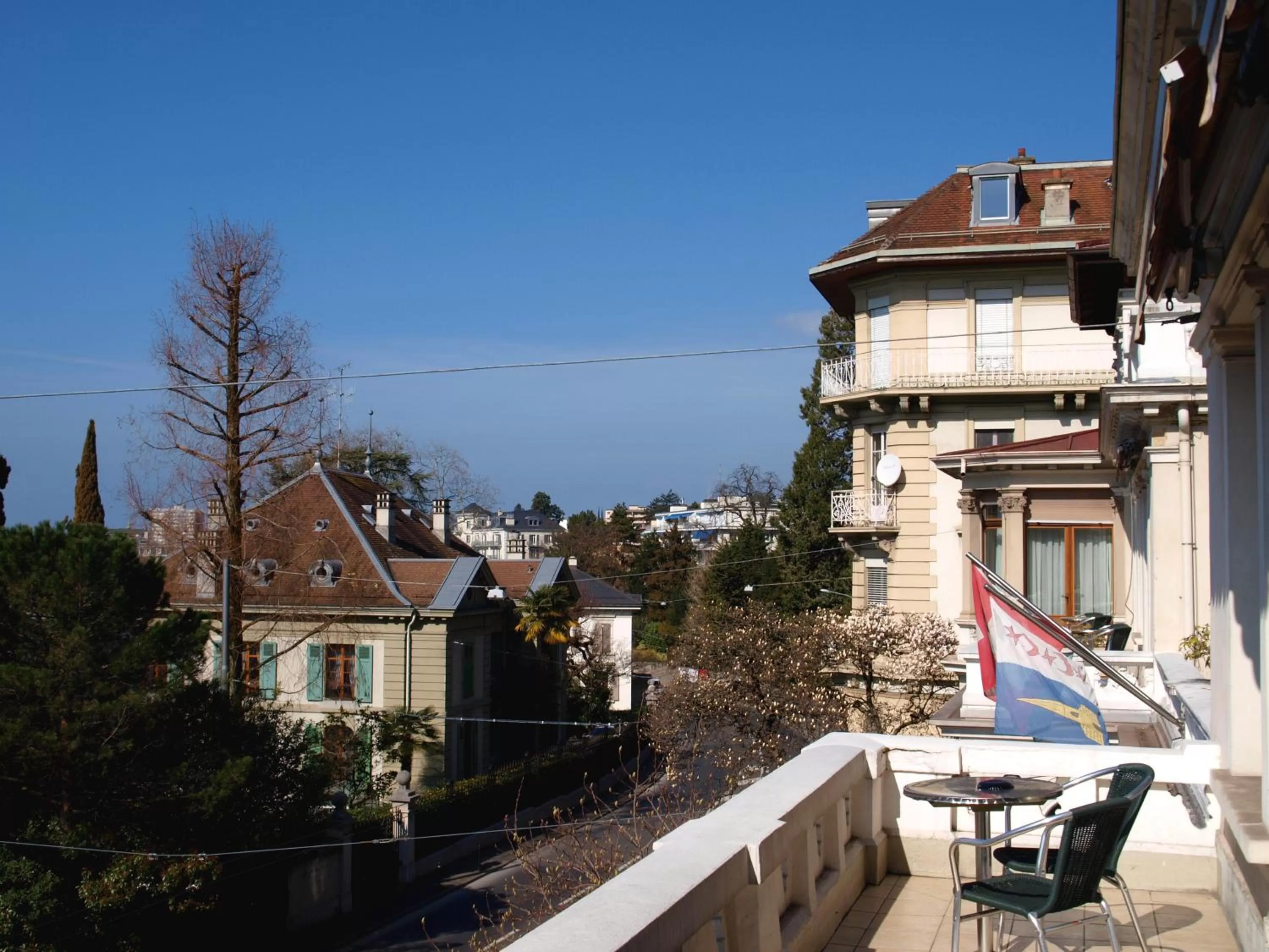 City view in Villa Toscane