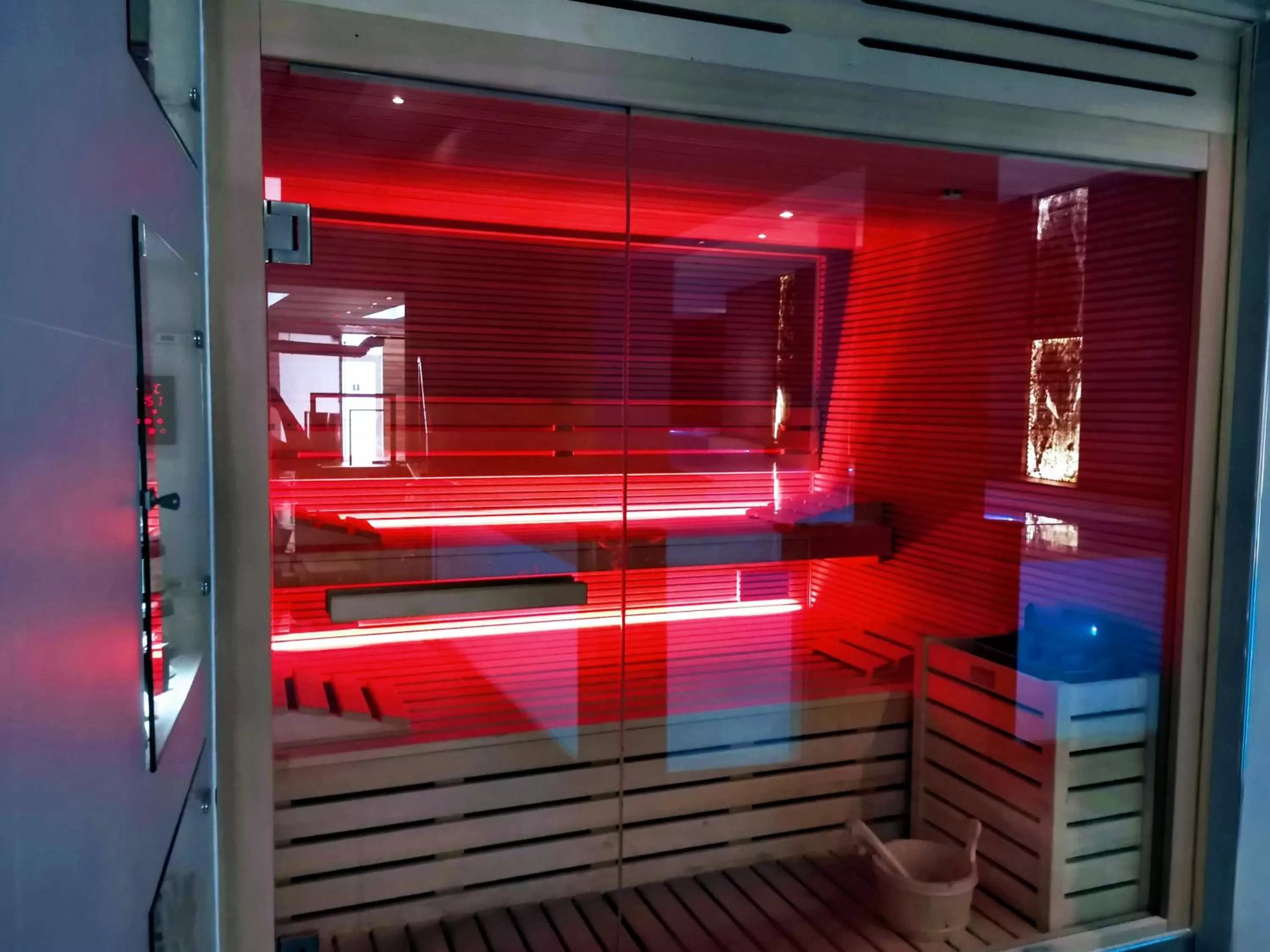 Sauna in Hotel Columbia Wellness & Spa