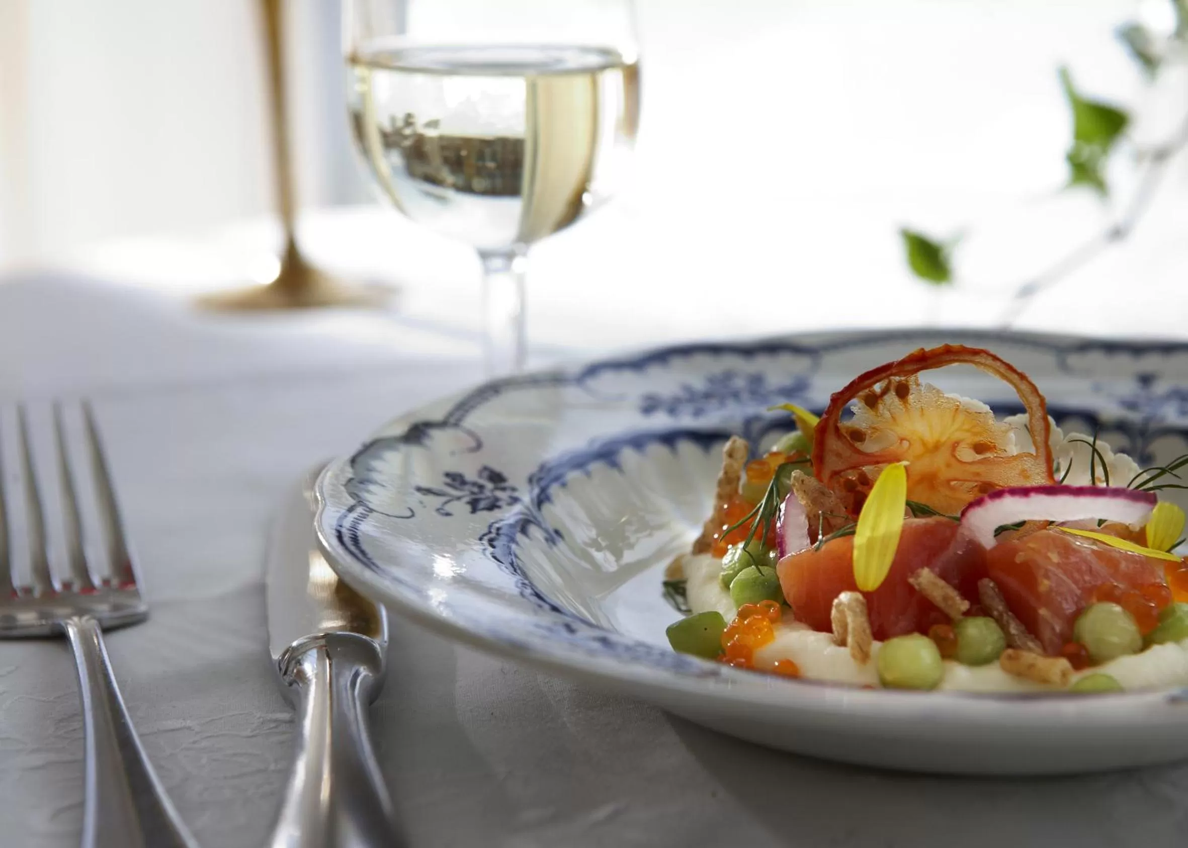 Food and drinks in Bomans Hotell i Trosa