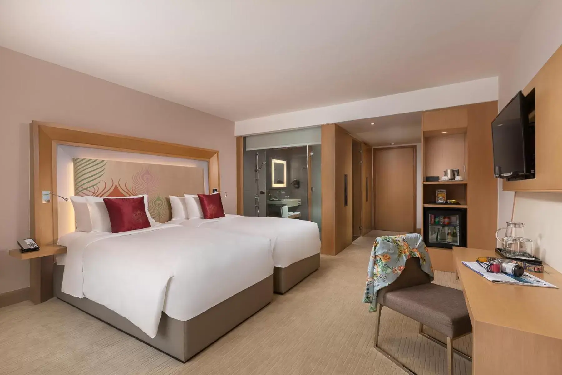 Deluxe Twin Room with Sofa in Novotel Yangon Max Deluxe Twin Room with Sofa in Novotel Yangon Max