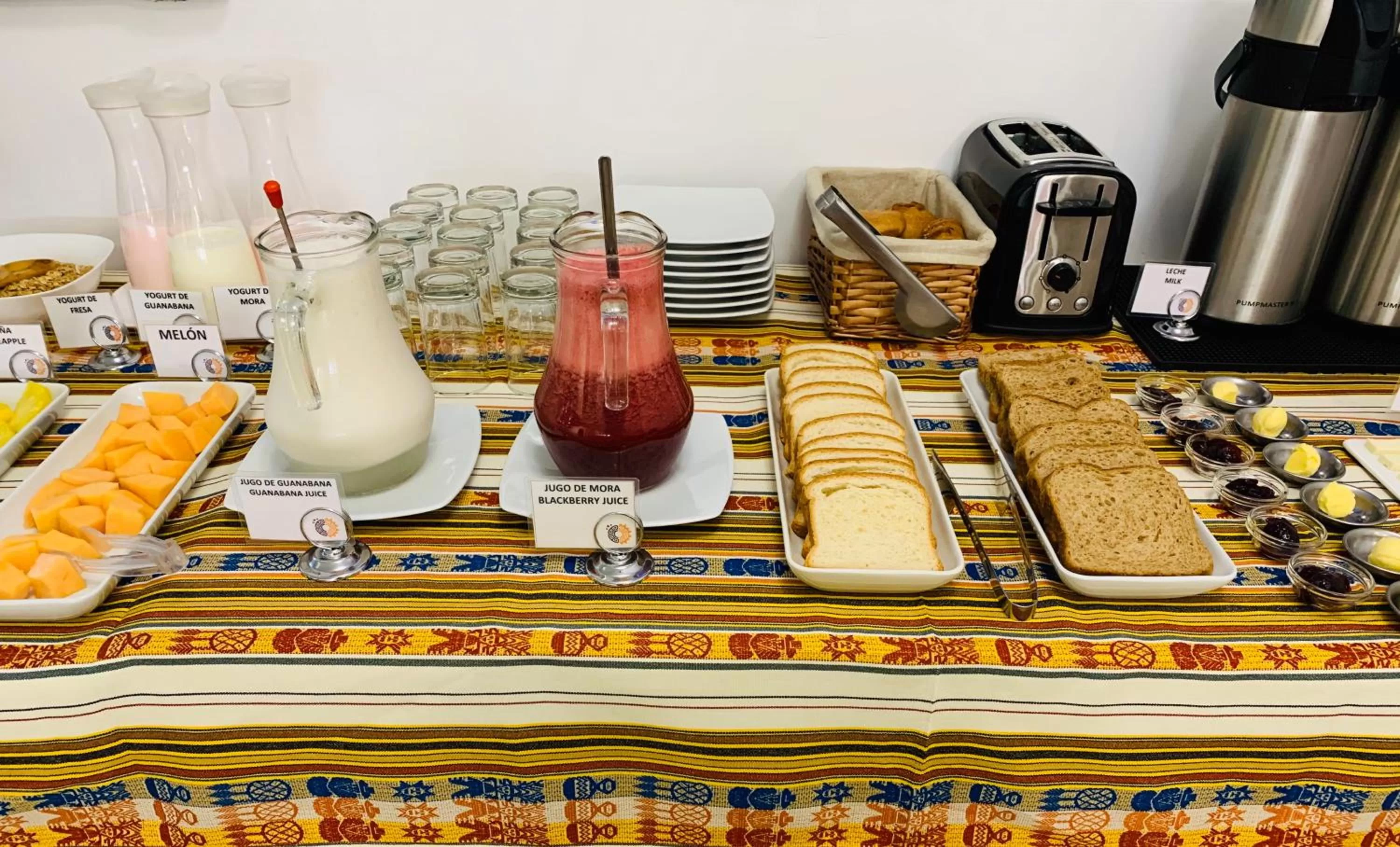 Breakfast in Hotel Endamo