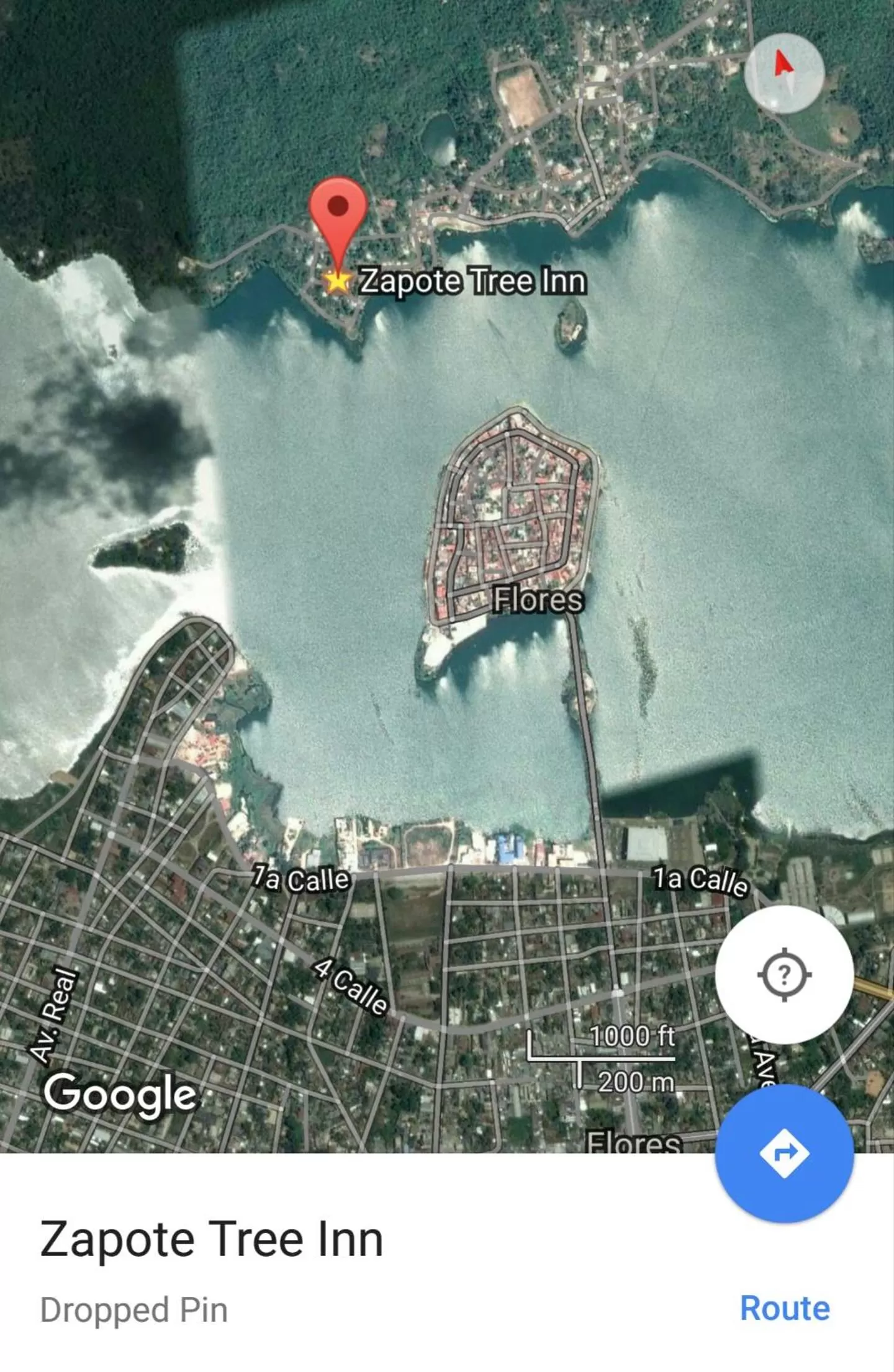 City view, Bird's-eye View in Zapote Tree Inn