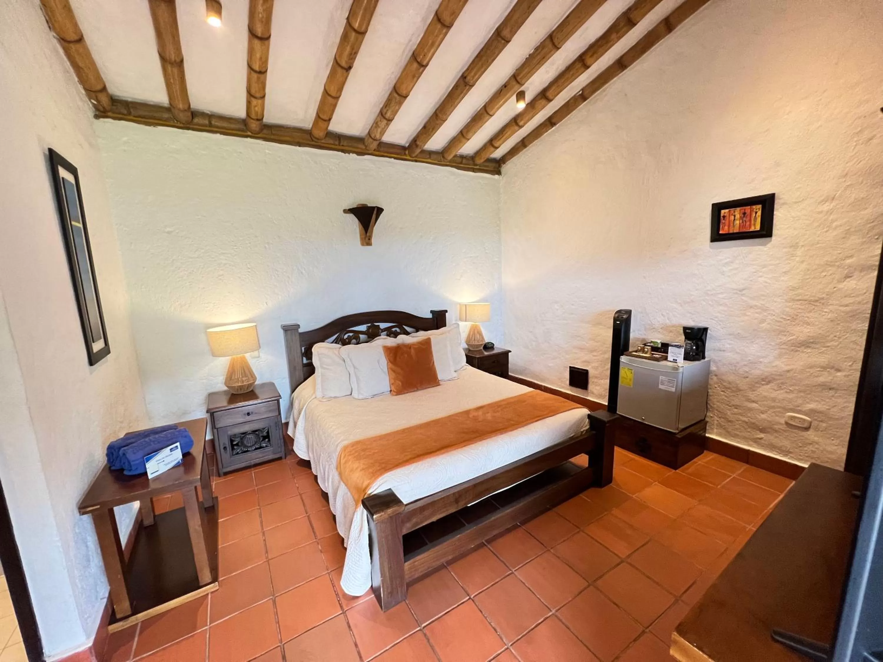 Bed in Hotel Campestre Montecarlo