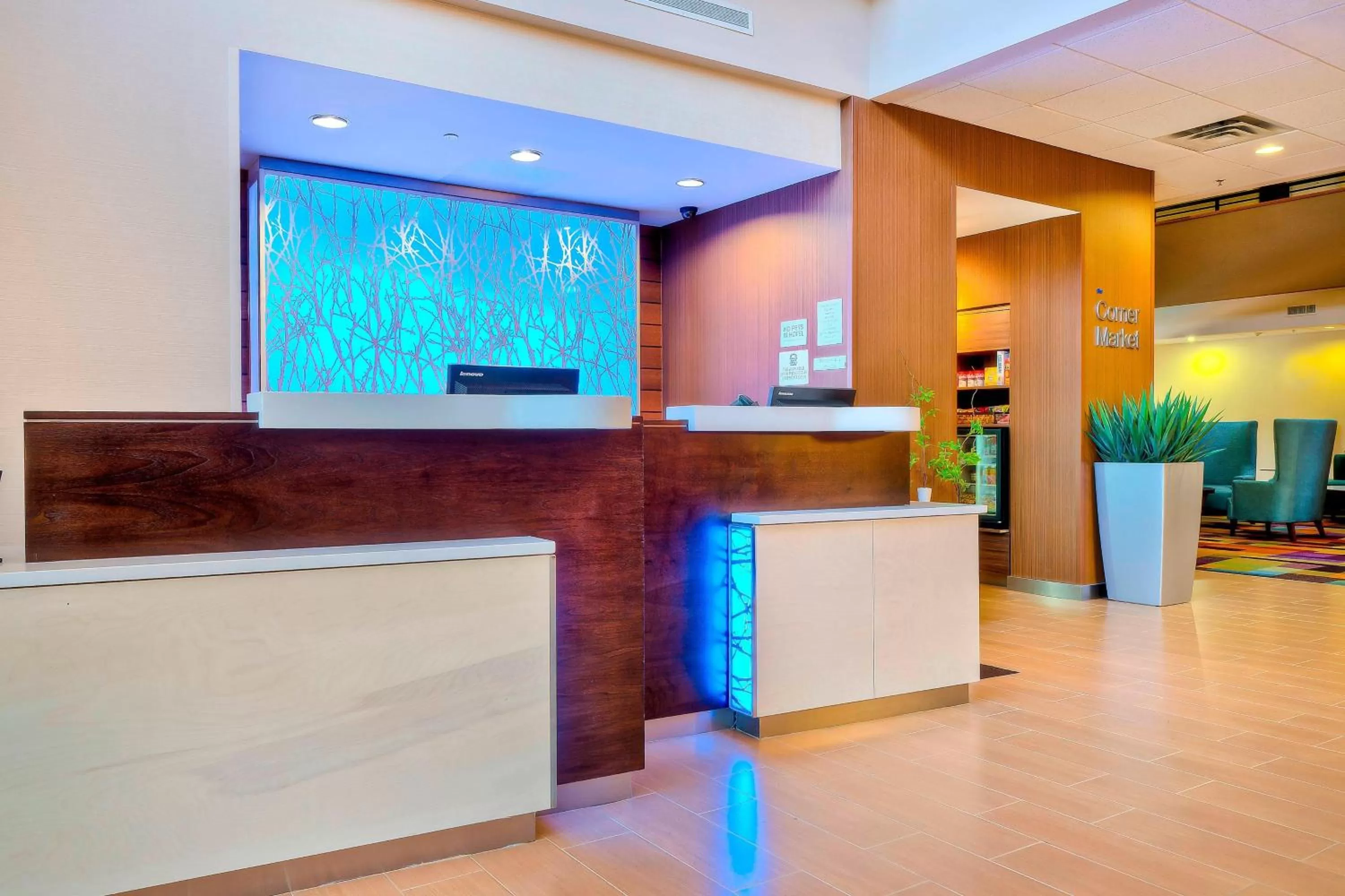 Lobby or reception in Fairfield Inn and Suites by Marriott Durham Southpoint