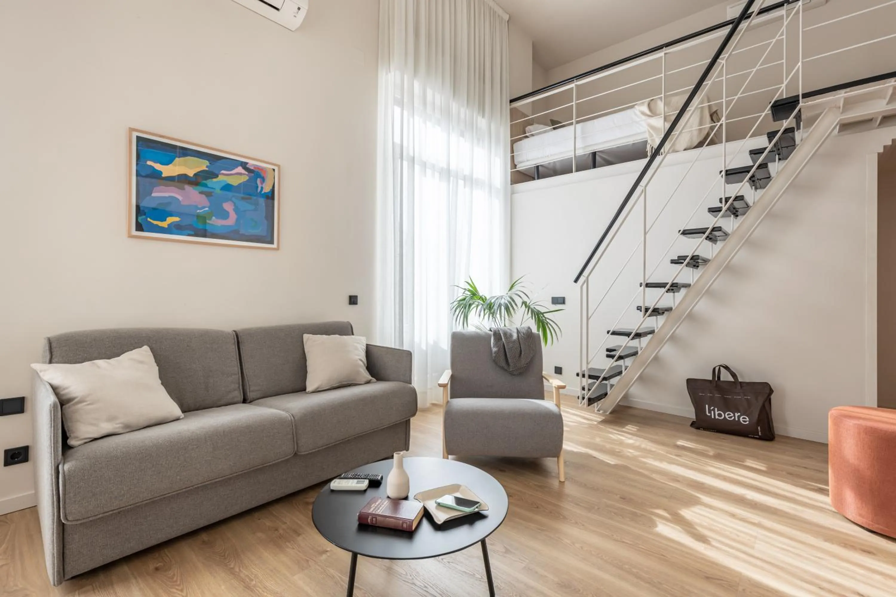 Living room in Líbere Madrid Palacio Real