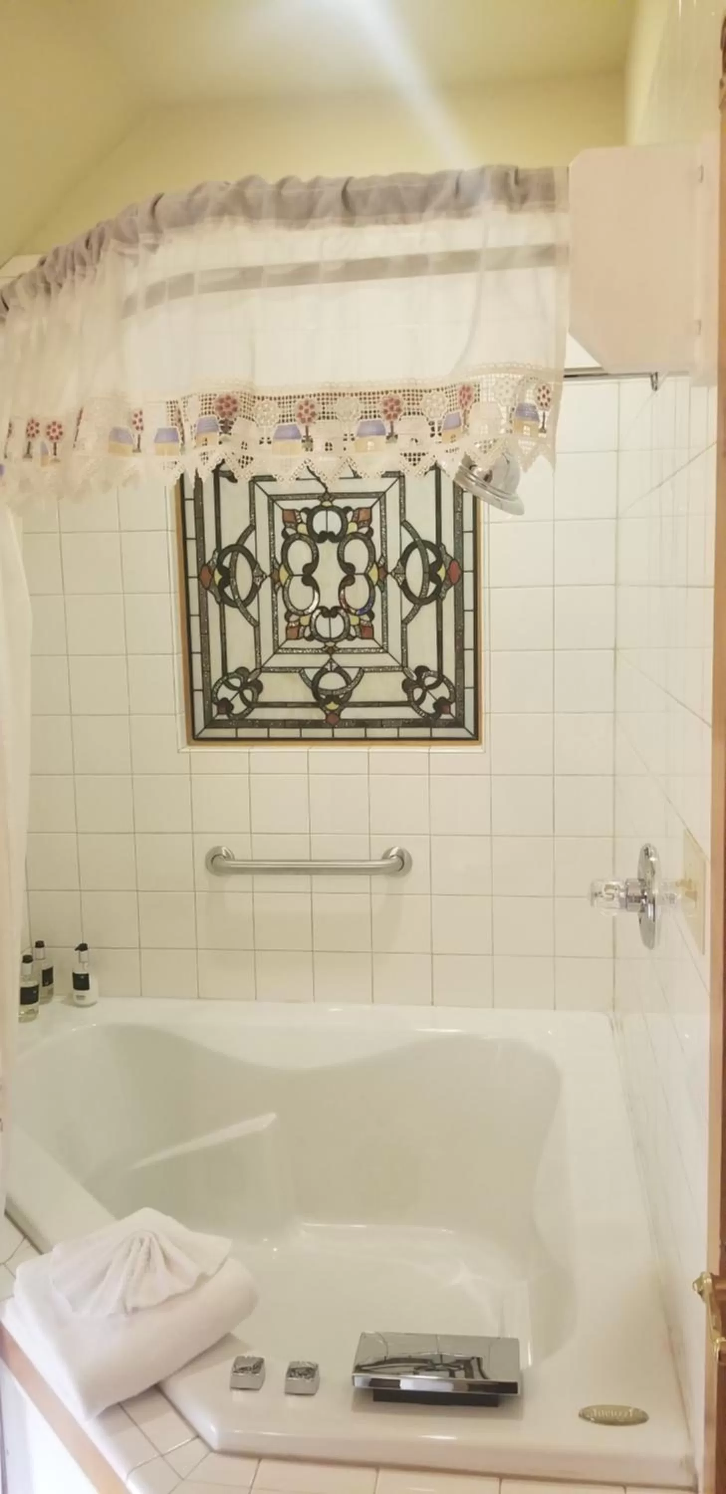 Bathroom in All Seasons Inn