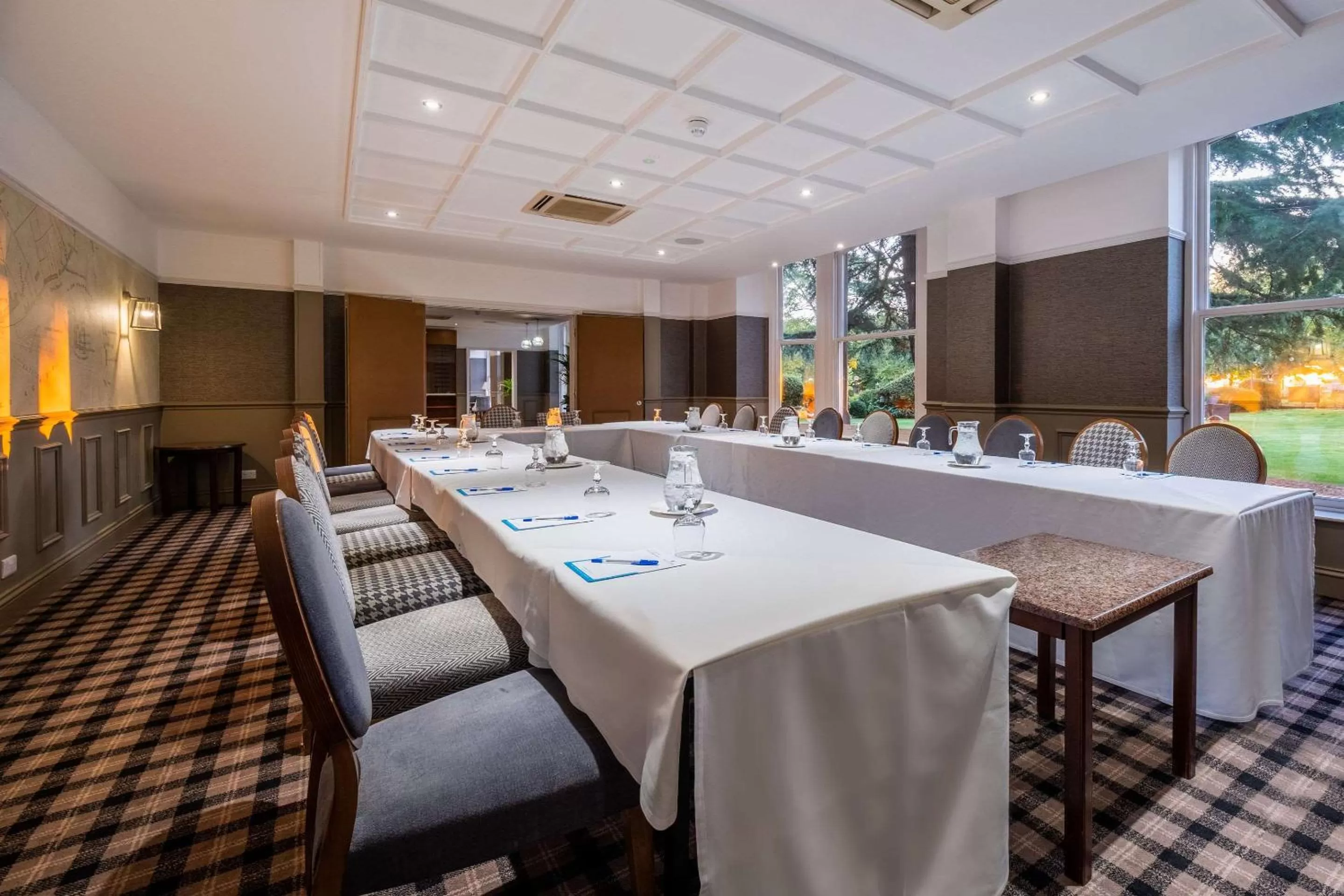 On site in Cedar Court Hotel Harrogate