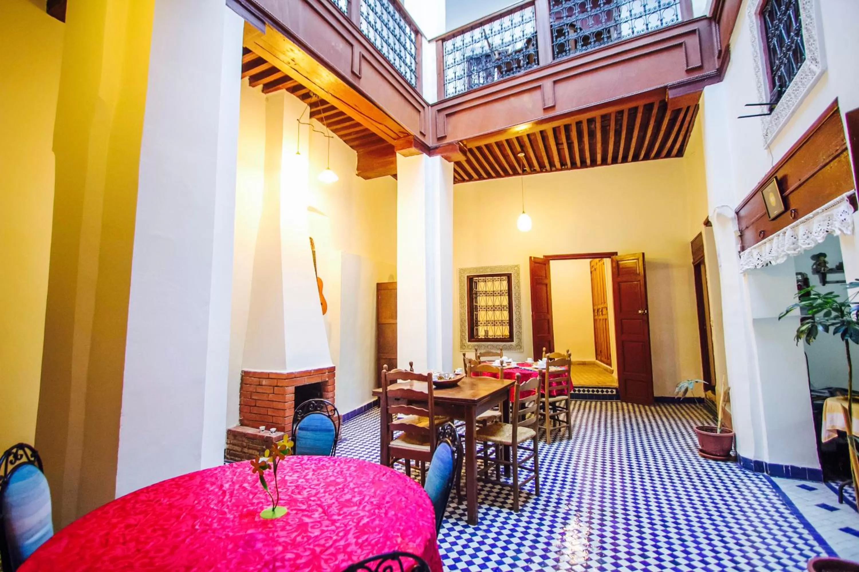 Lobby or reception in Fez Dar