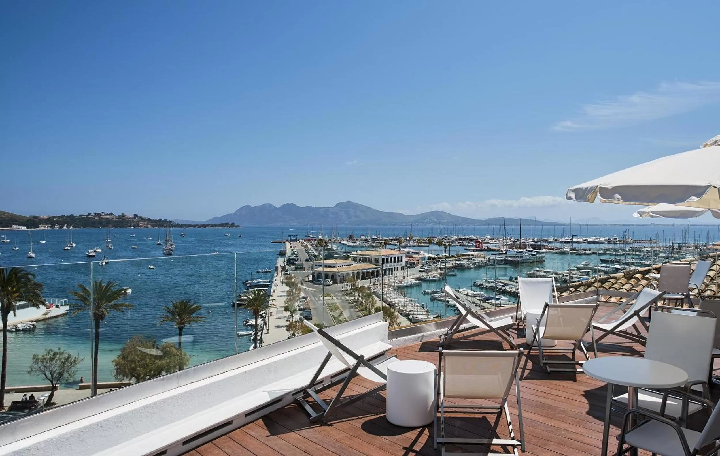 Balcony/Terrace in Hotel Eolo