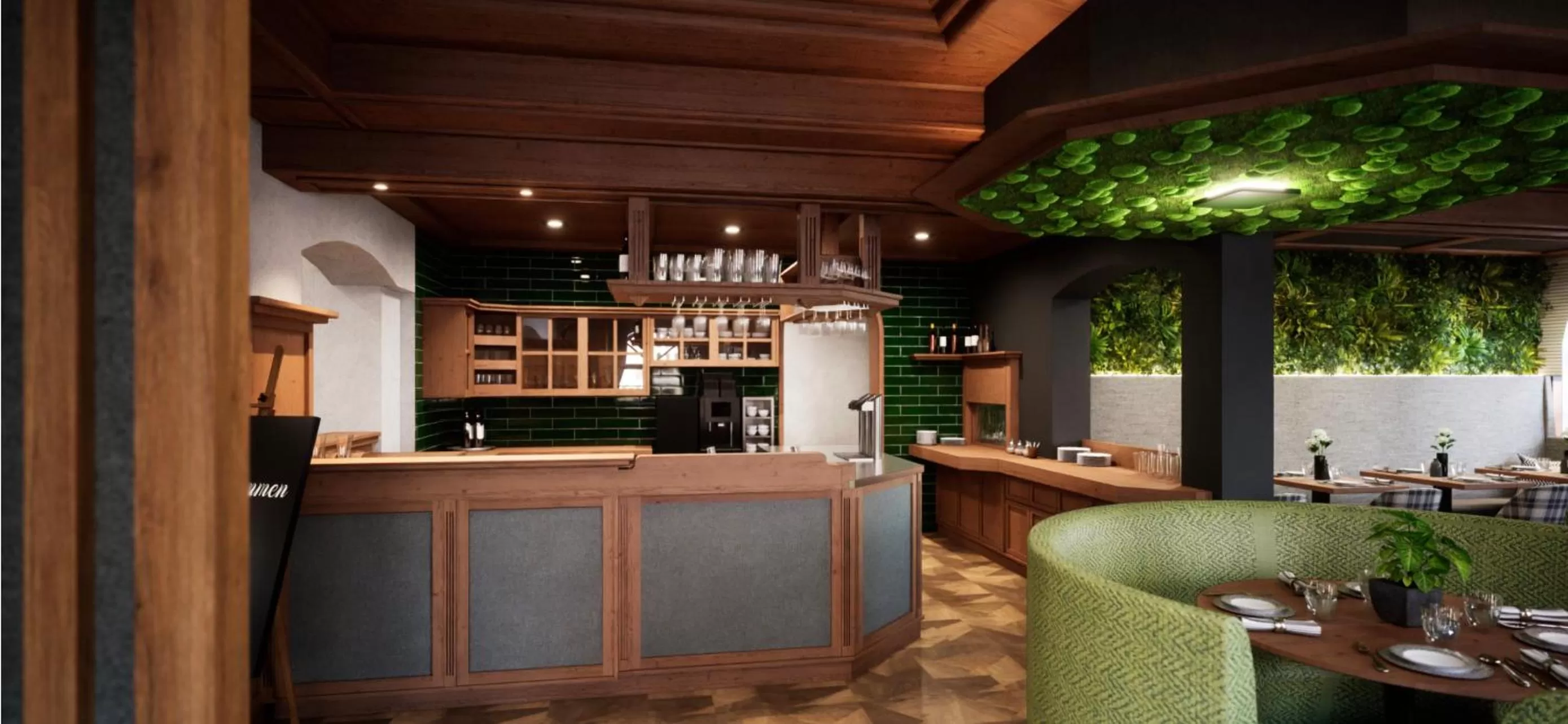 Restaurant/places to eat, Lounge/Bar in Landhotel ALTE LINDE