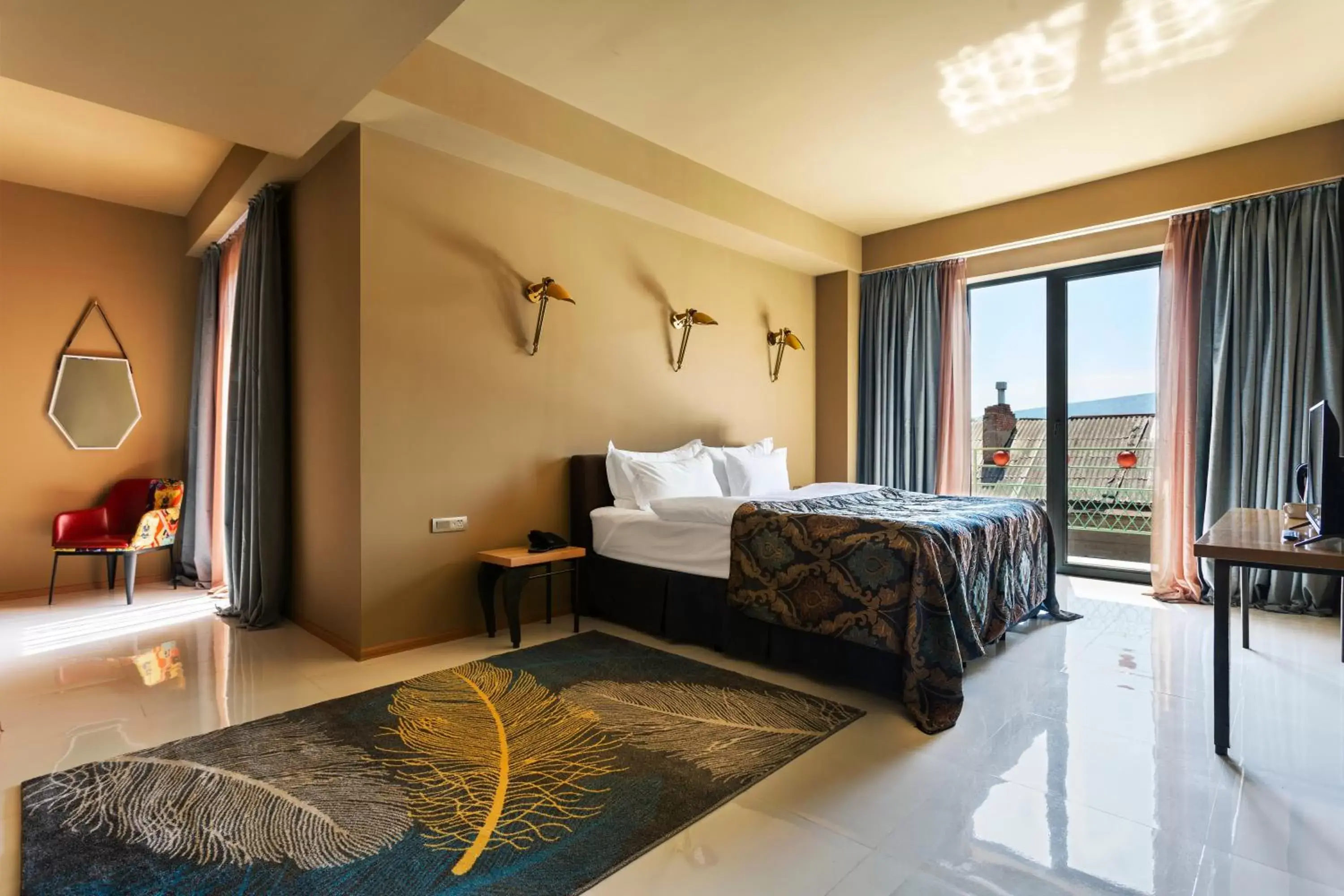 Triple Room with Balcony in Brim Hotel Triple Room with Balcony in Brim Hotel