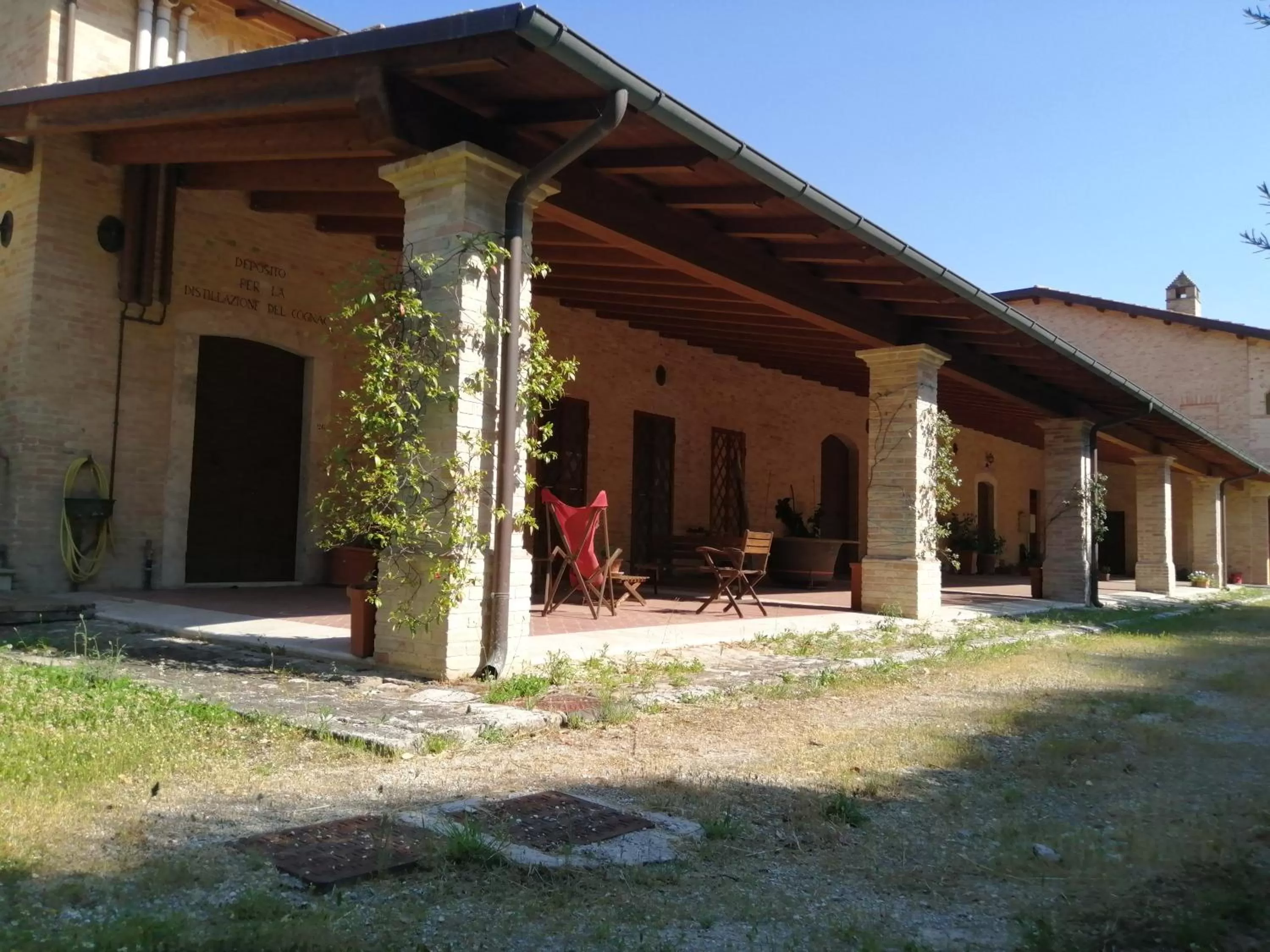 Patio in La Casetta del Cantiniere