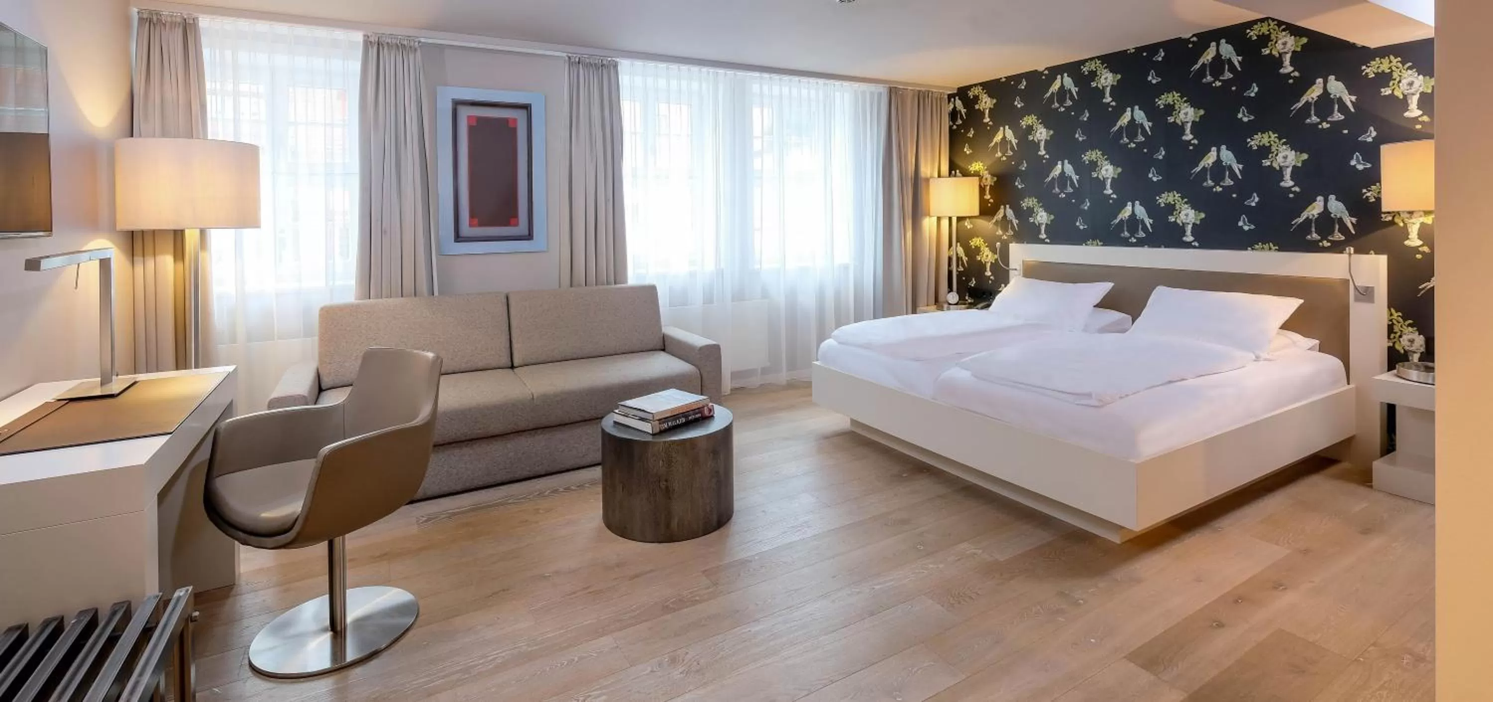 Photo of the whole room, Bed in Zum Löwen Design Hotel Resort & Spa