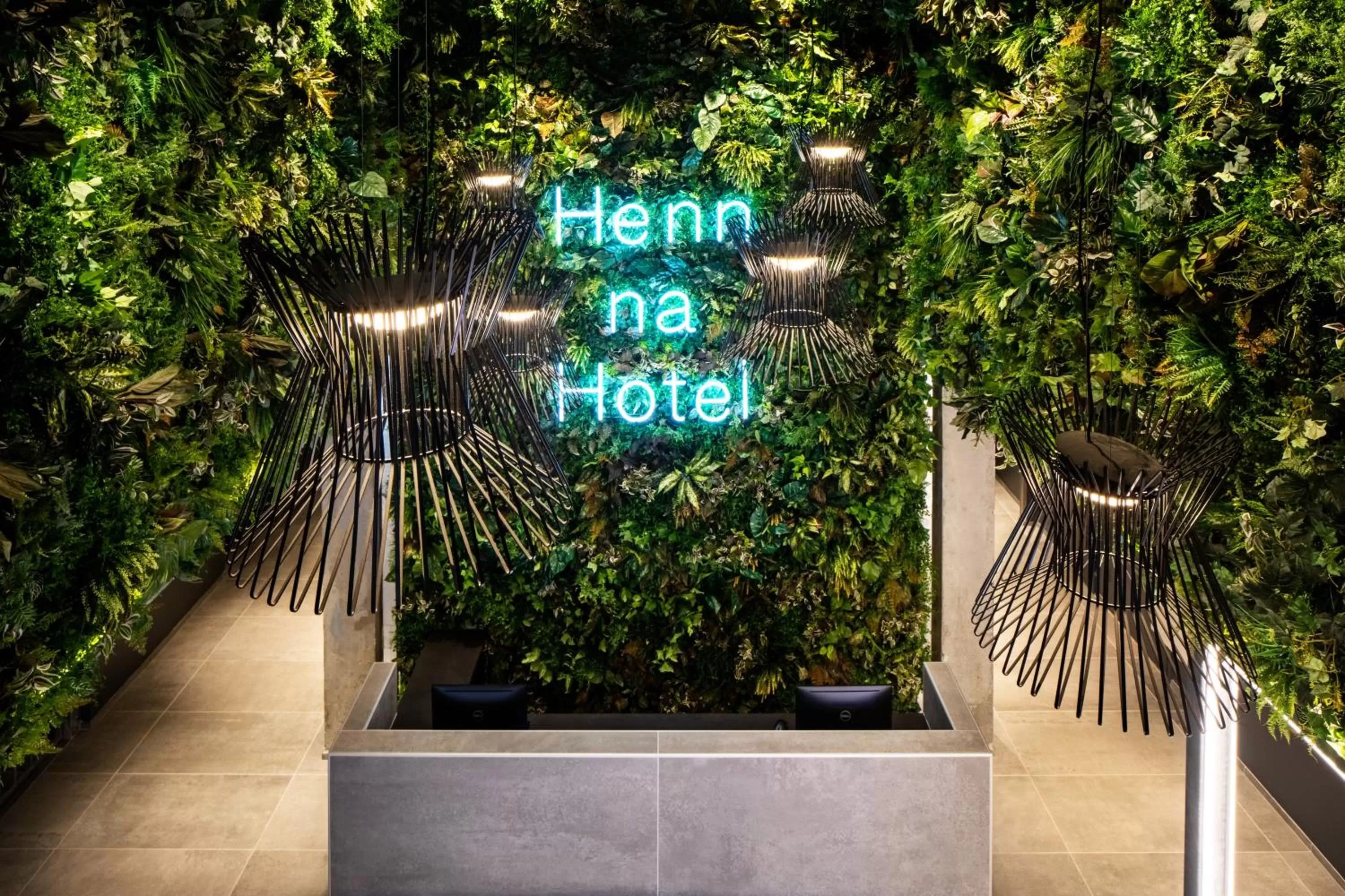 Property logo or sign in Henn na Hotel New York