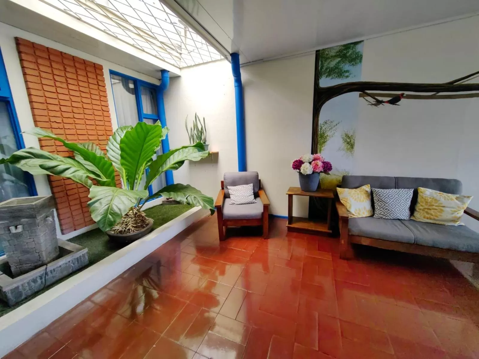 Living room in Hotel Casa Tago