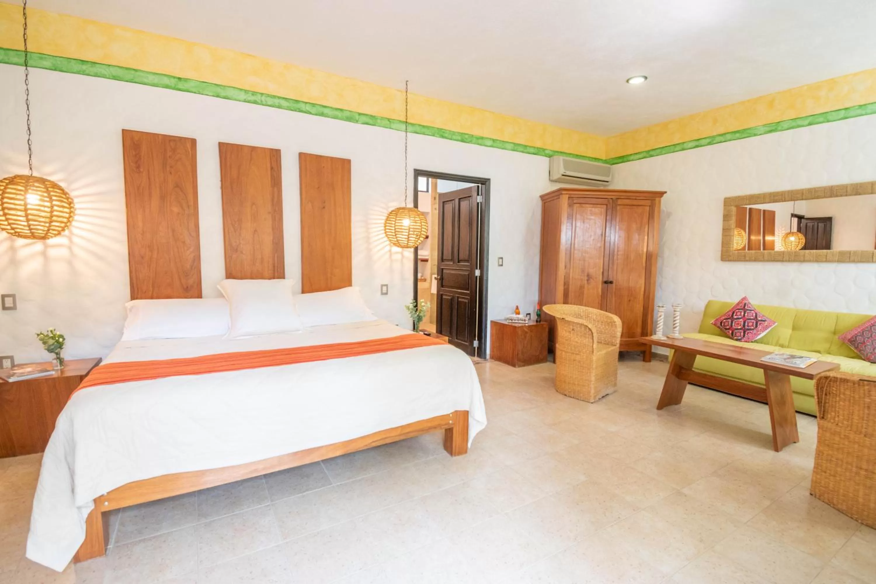 Bed in Quinta Las Acacias Hotel Boutique