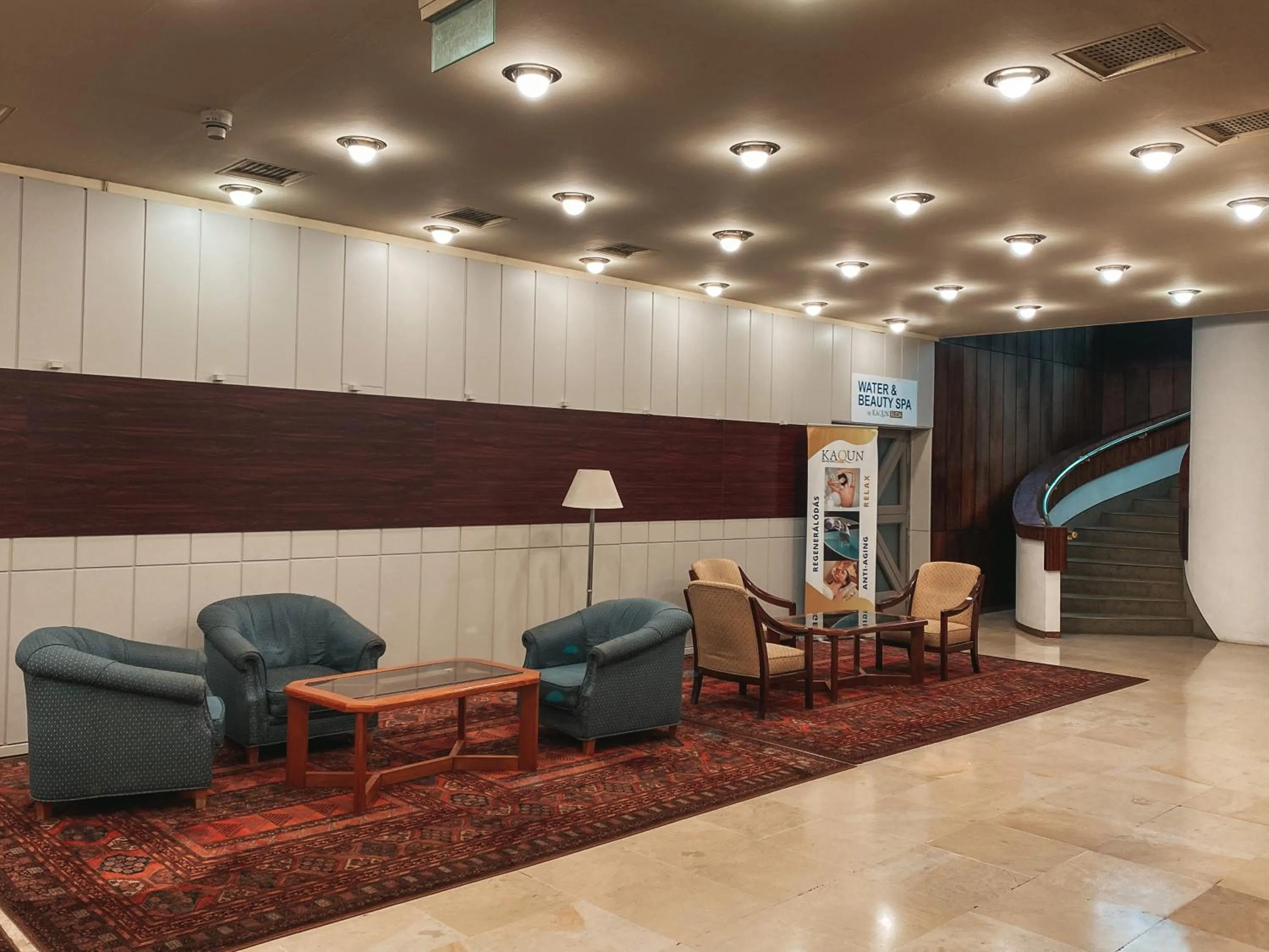 Lobby or reception in Hotel Budapest