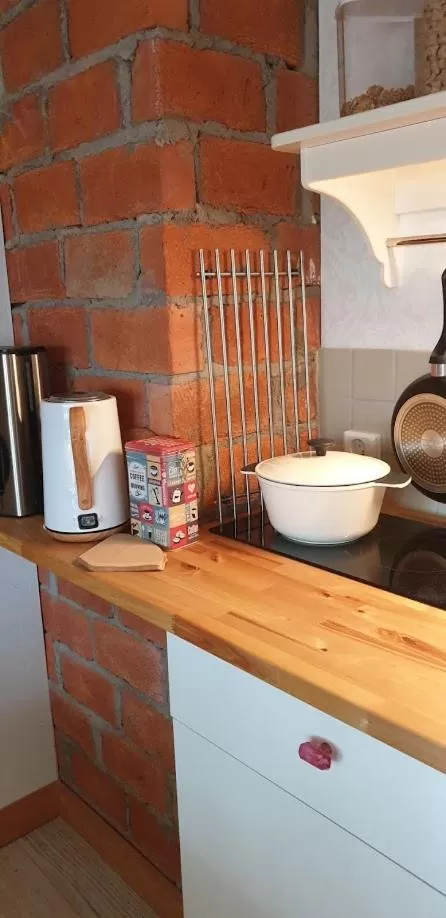 Kitchen or kitchenette, Bathroom in Woodstock B & B Studios