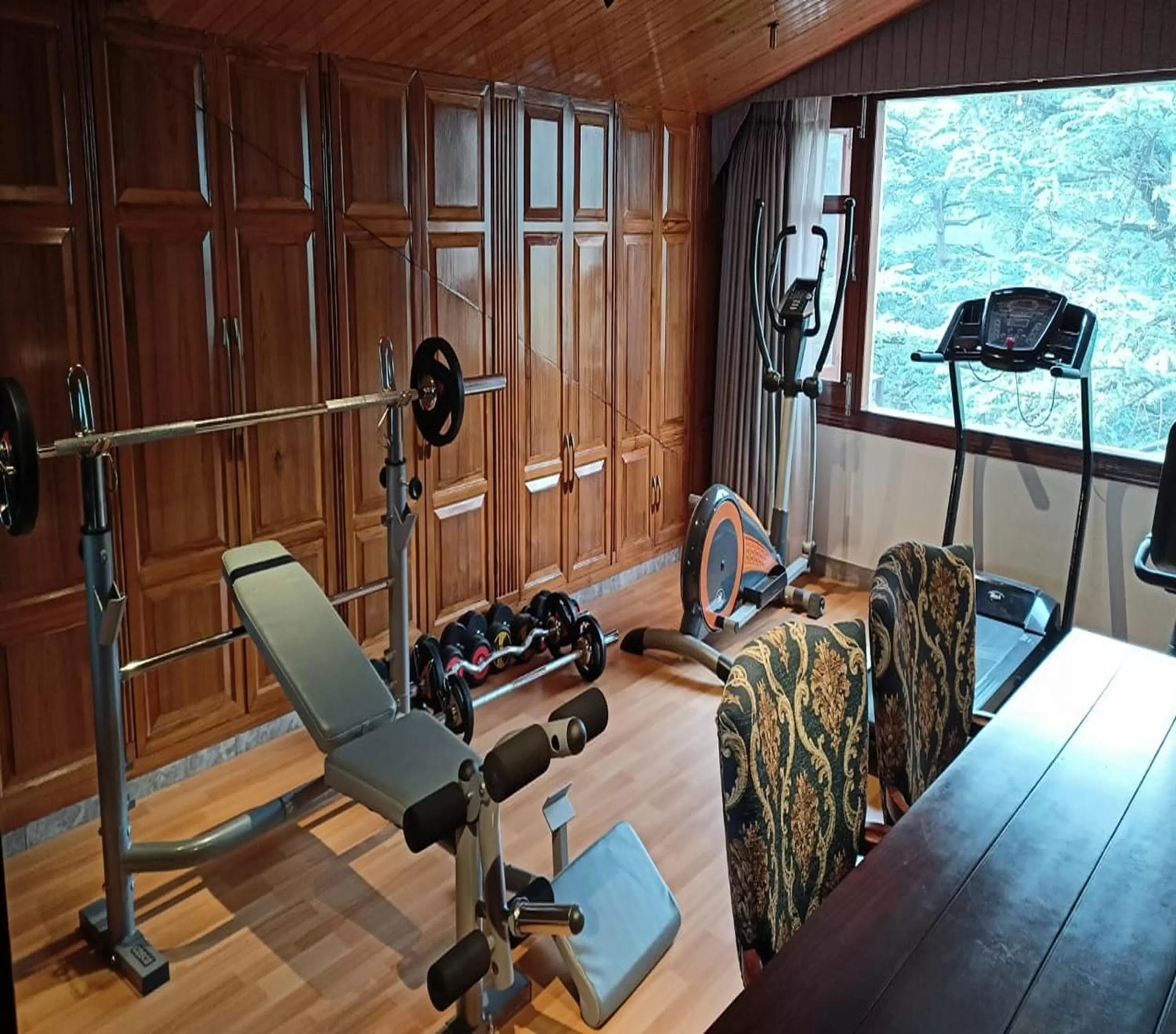Fitness centre/facilities in WelcomHeritage Elysium Resort & Spa