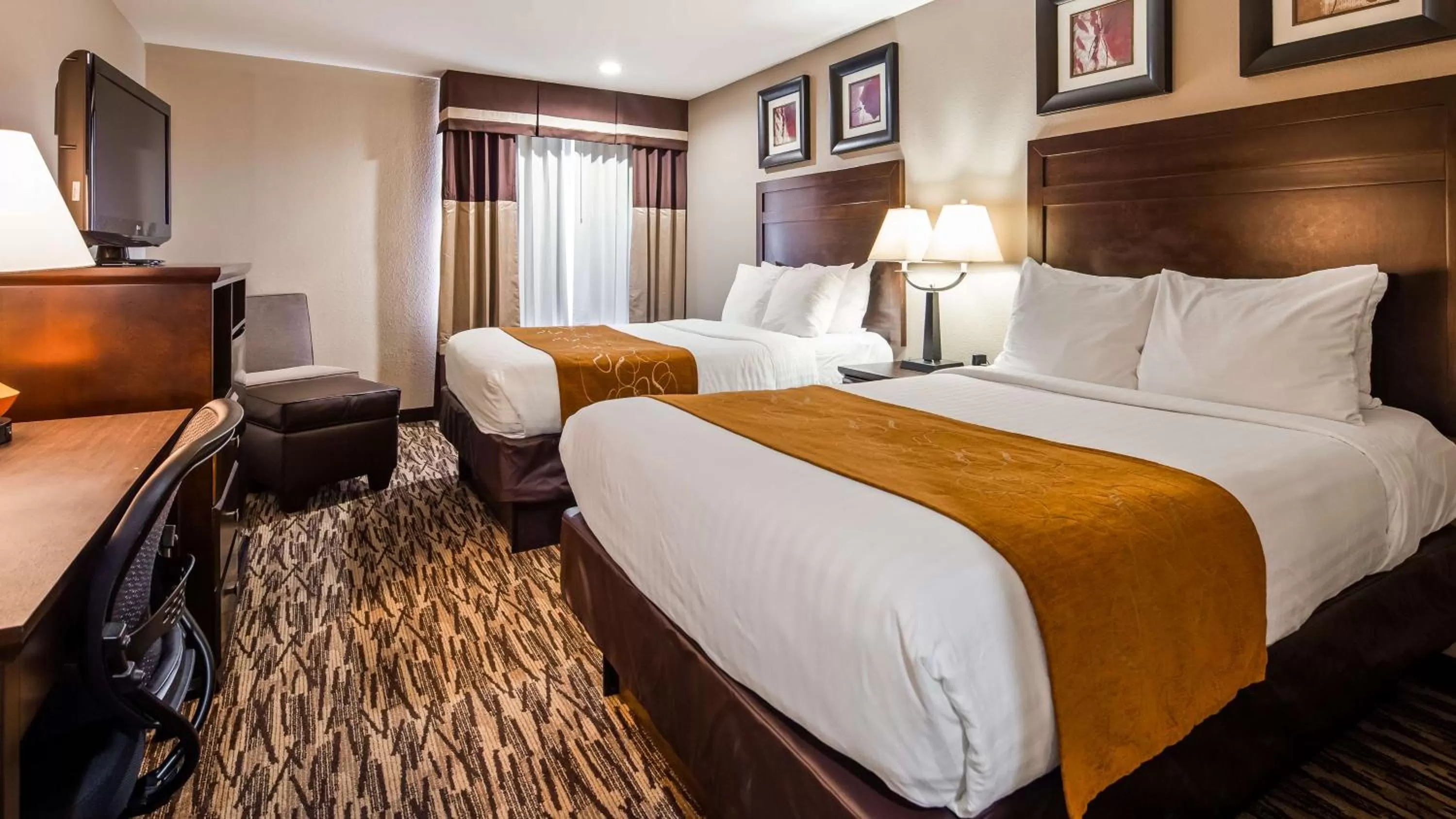 Double Room with Two Double Beds - Disability Access - Non Smoking in Best Western Lafayette Inn