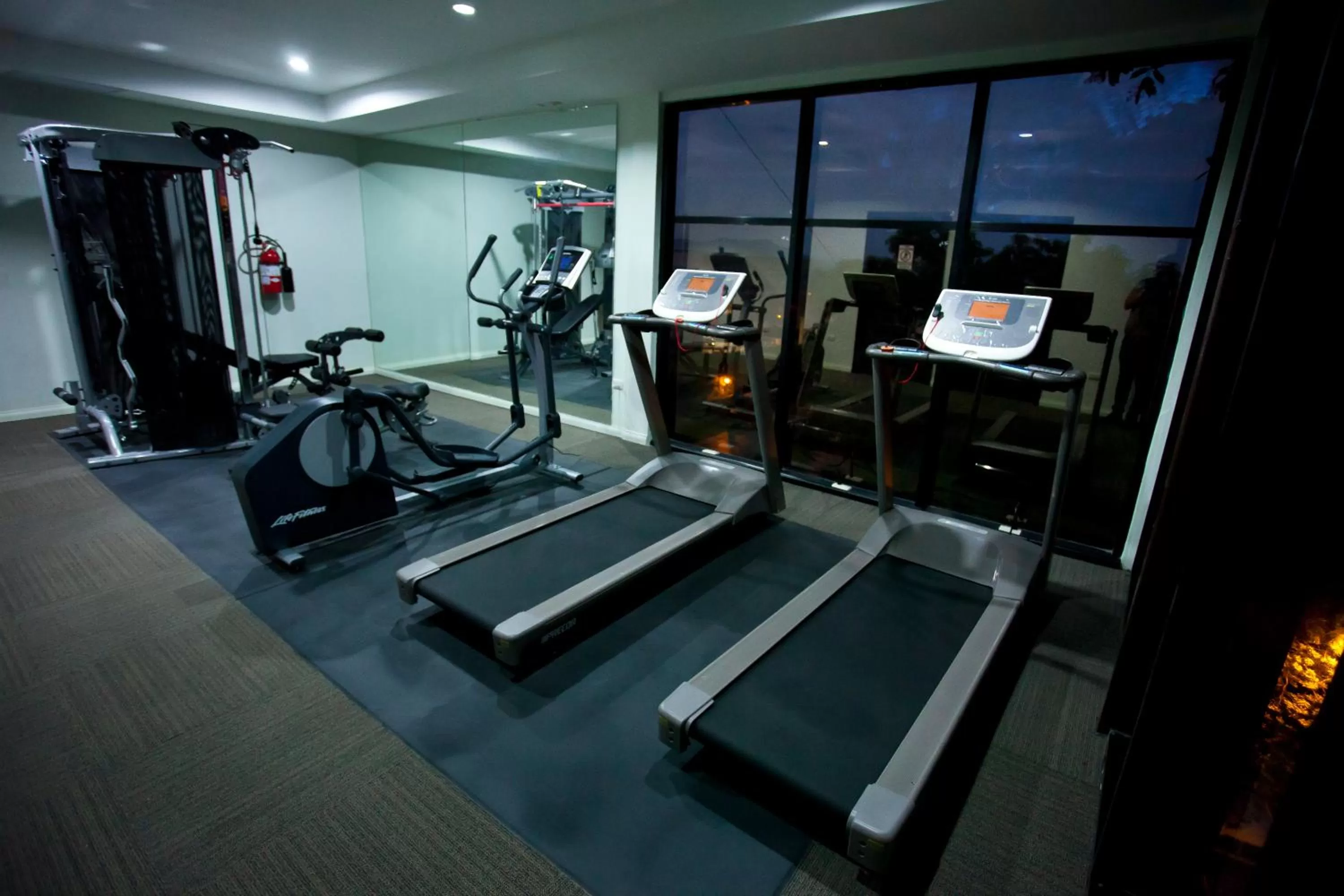 Fitness centre/facilities in Hotel Los Andes