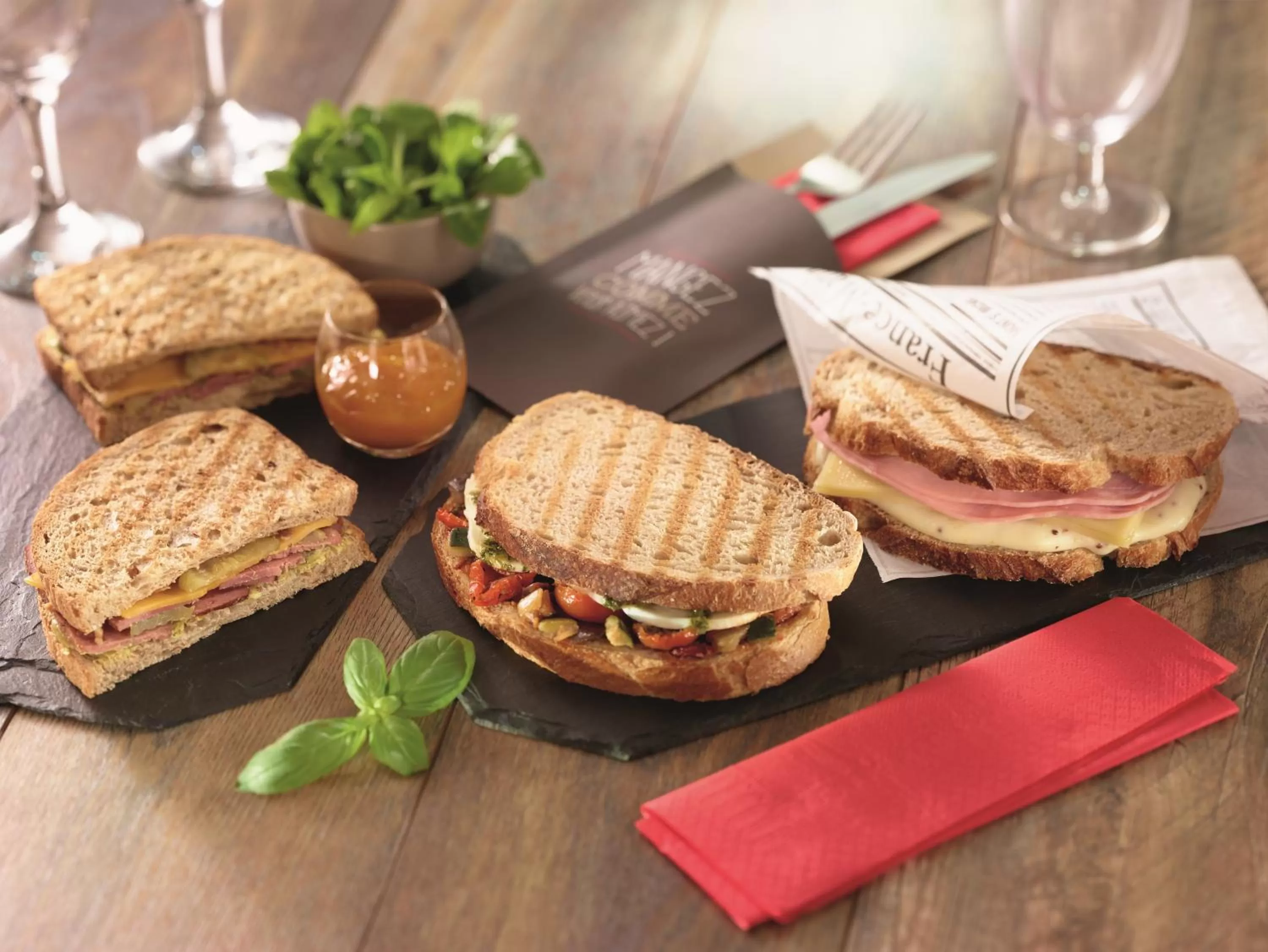 Food close-up in ibis Lyon Part Dieu Les Halles