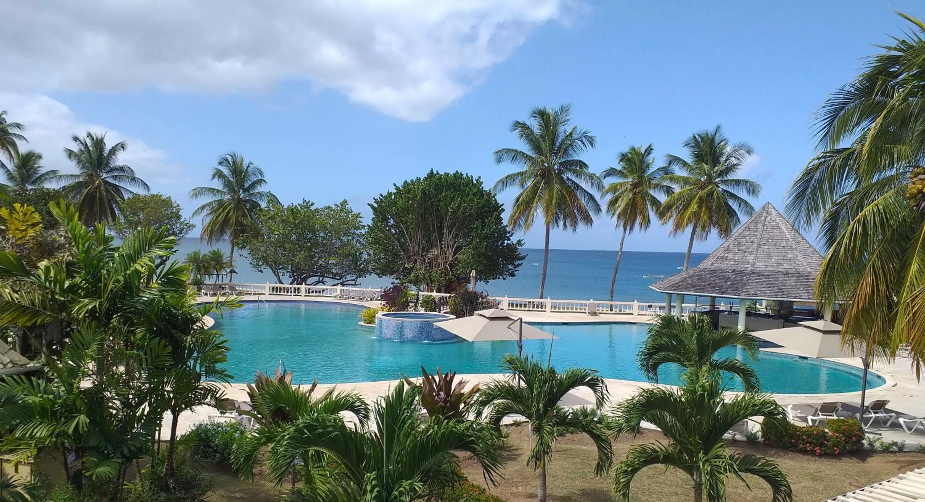 Swimming pool in Starfish Tobago