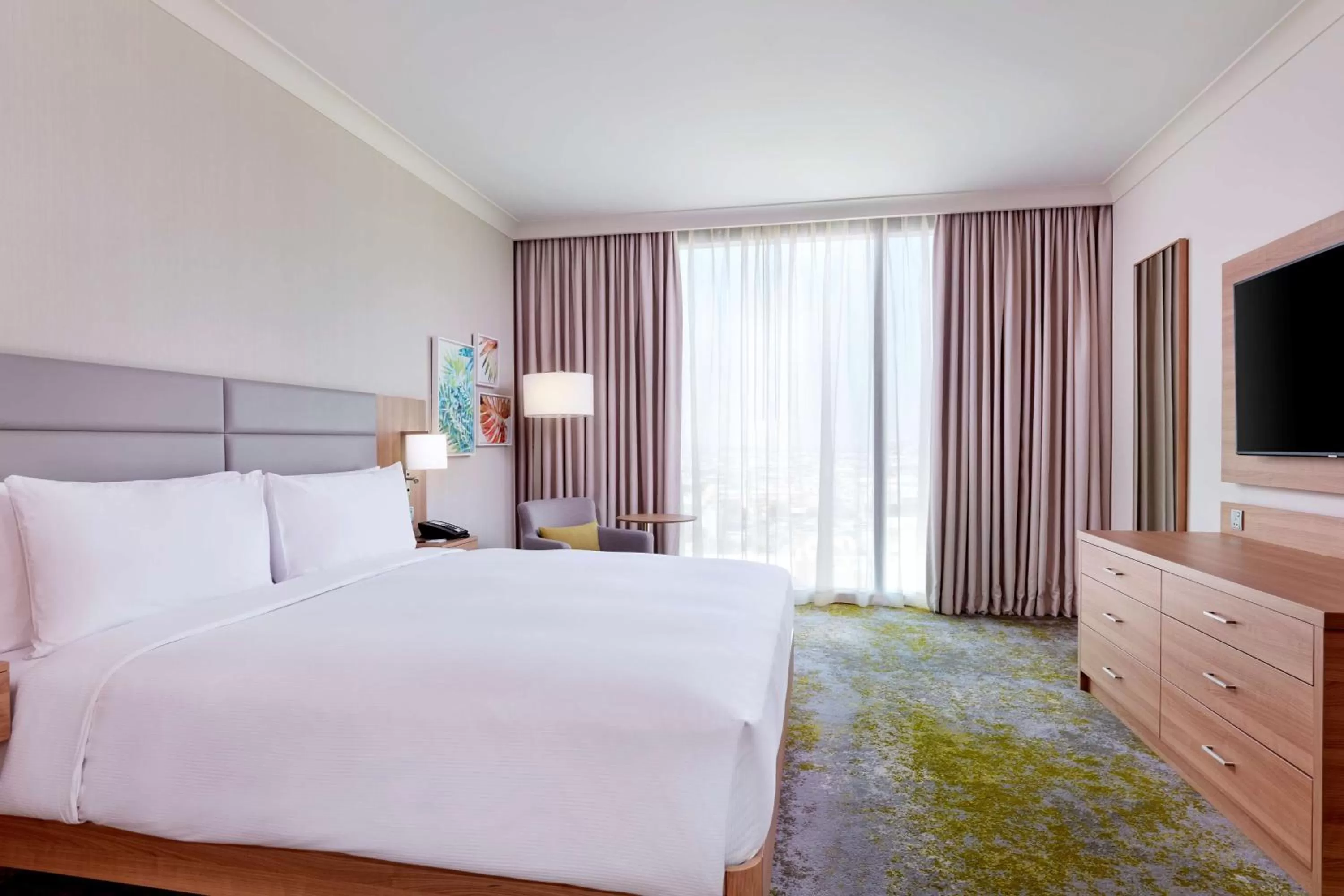 Bed in Hilton Garden Inn Kuwait