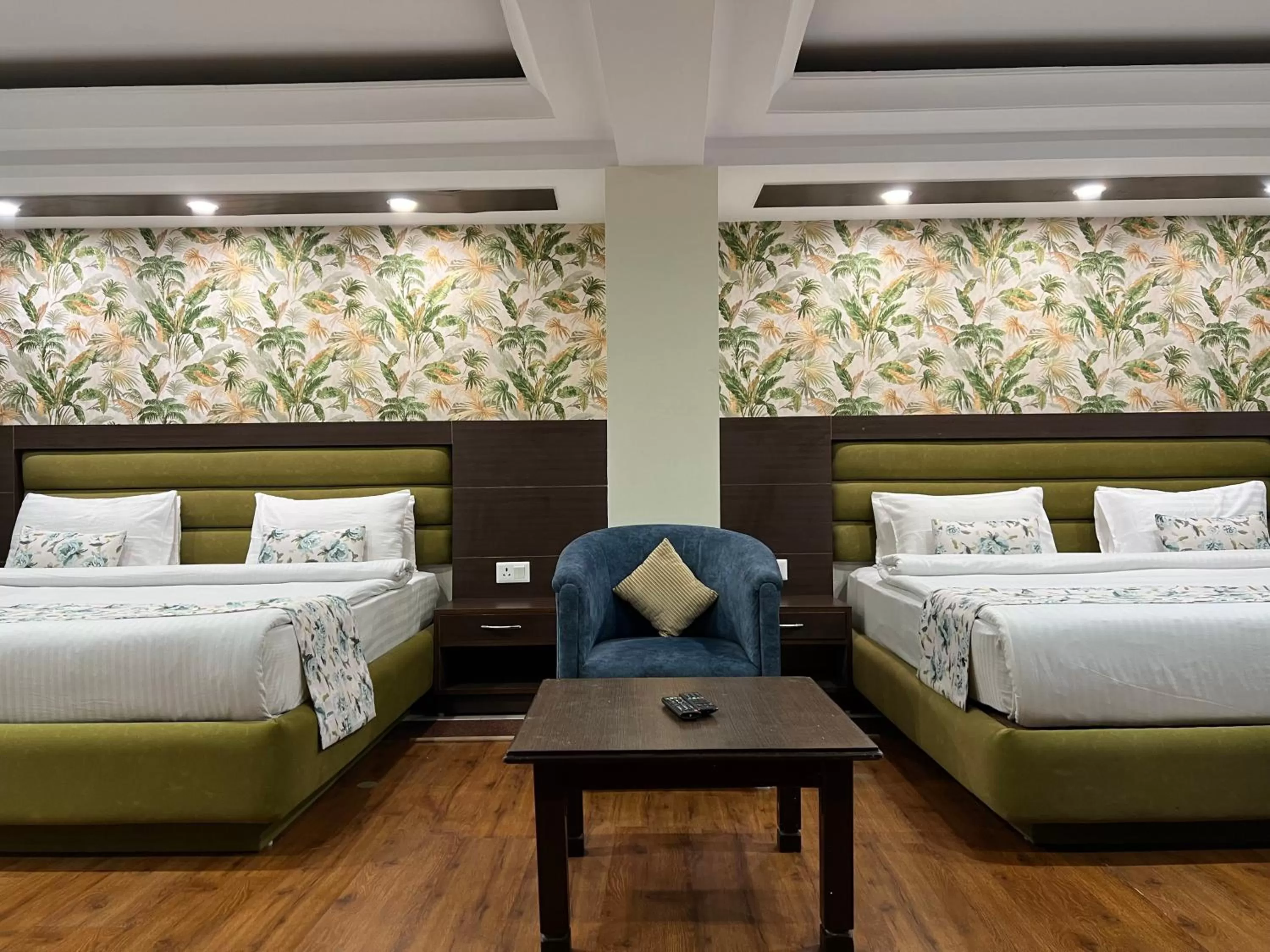 Bed in Hotel Shiva Continental