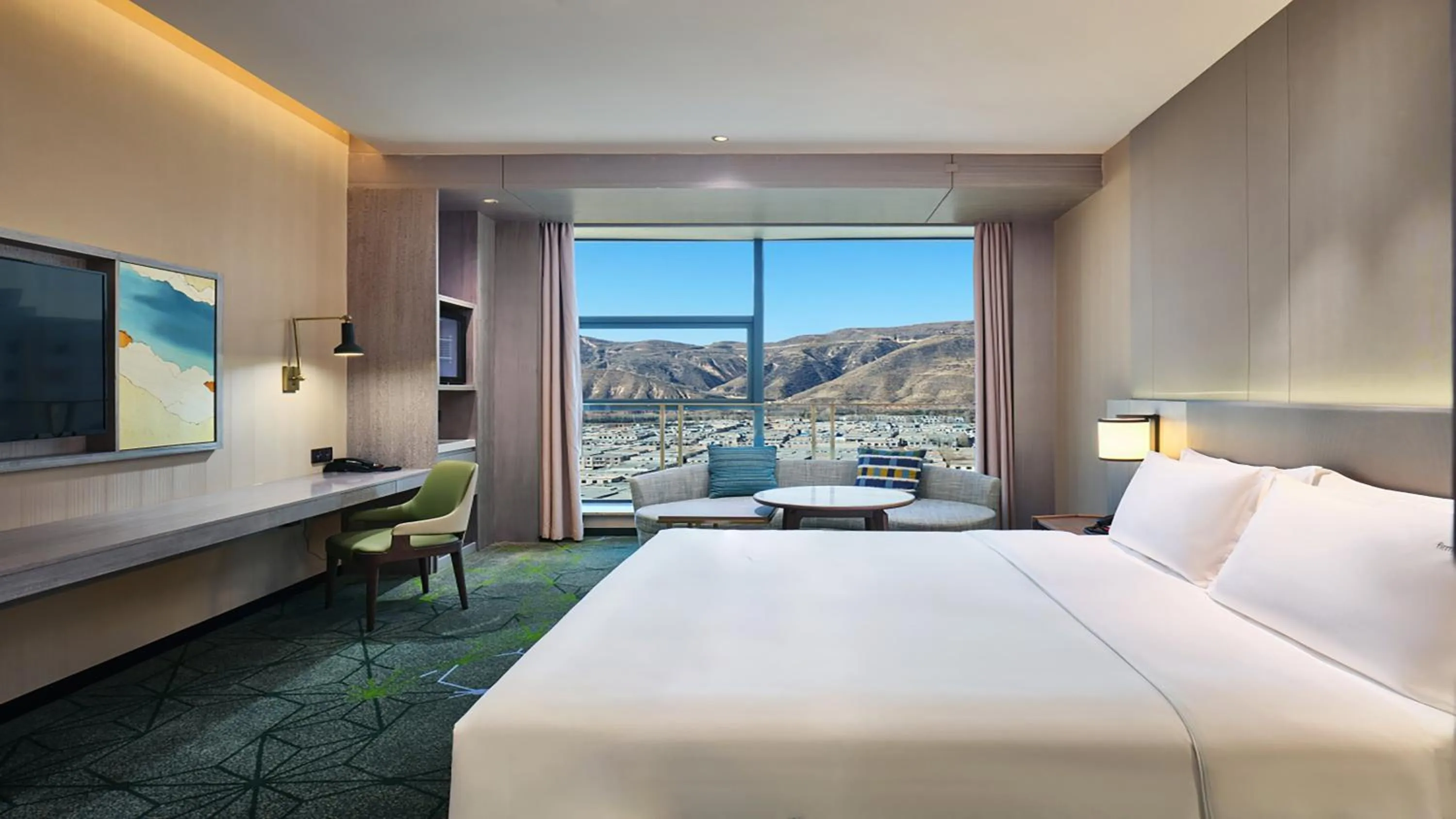 TV and multimedia, Bed in Holiday Inn Xining Hot-Spring by IHG