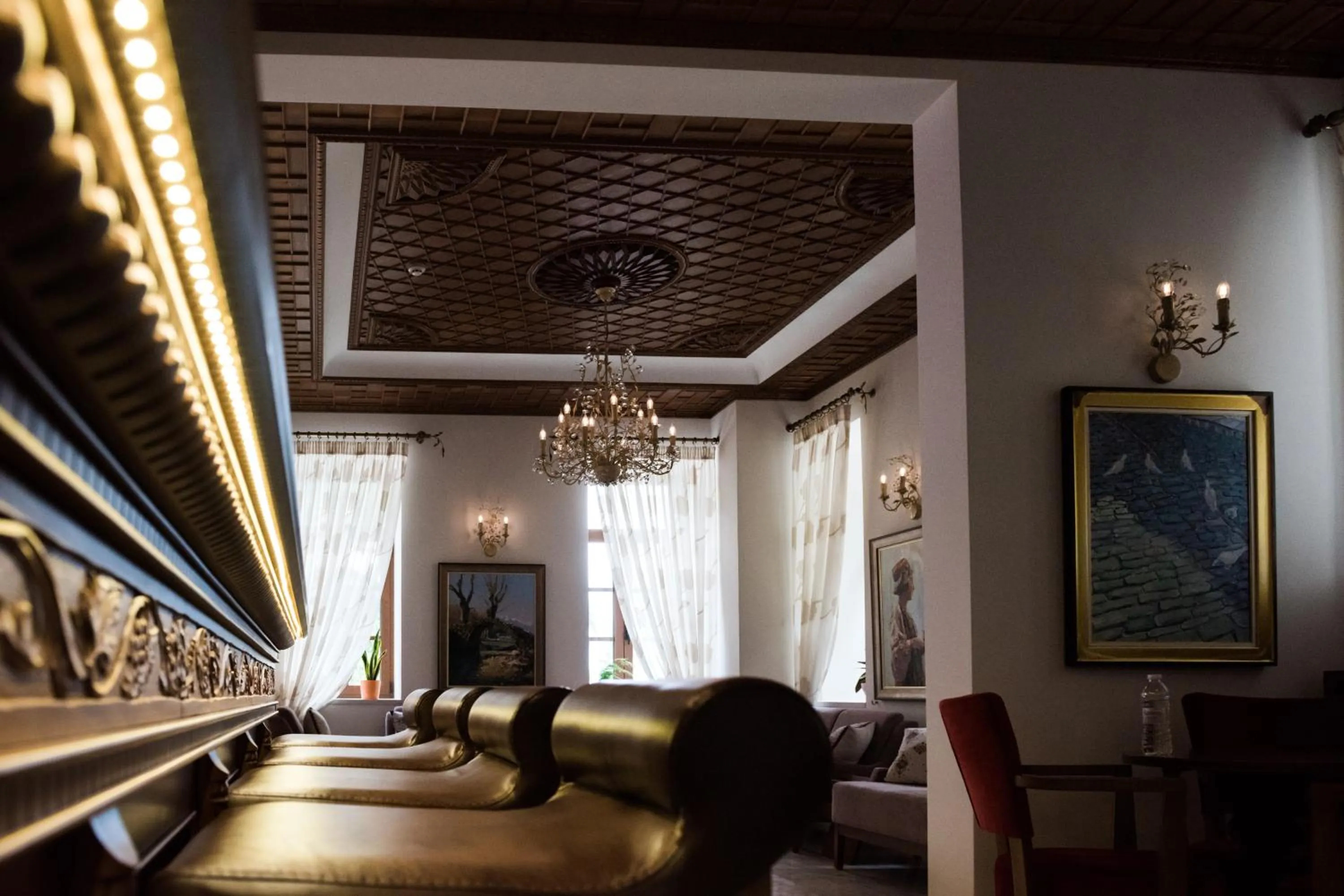 Lounge or bar in Hotel Argjiro