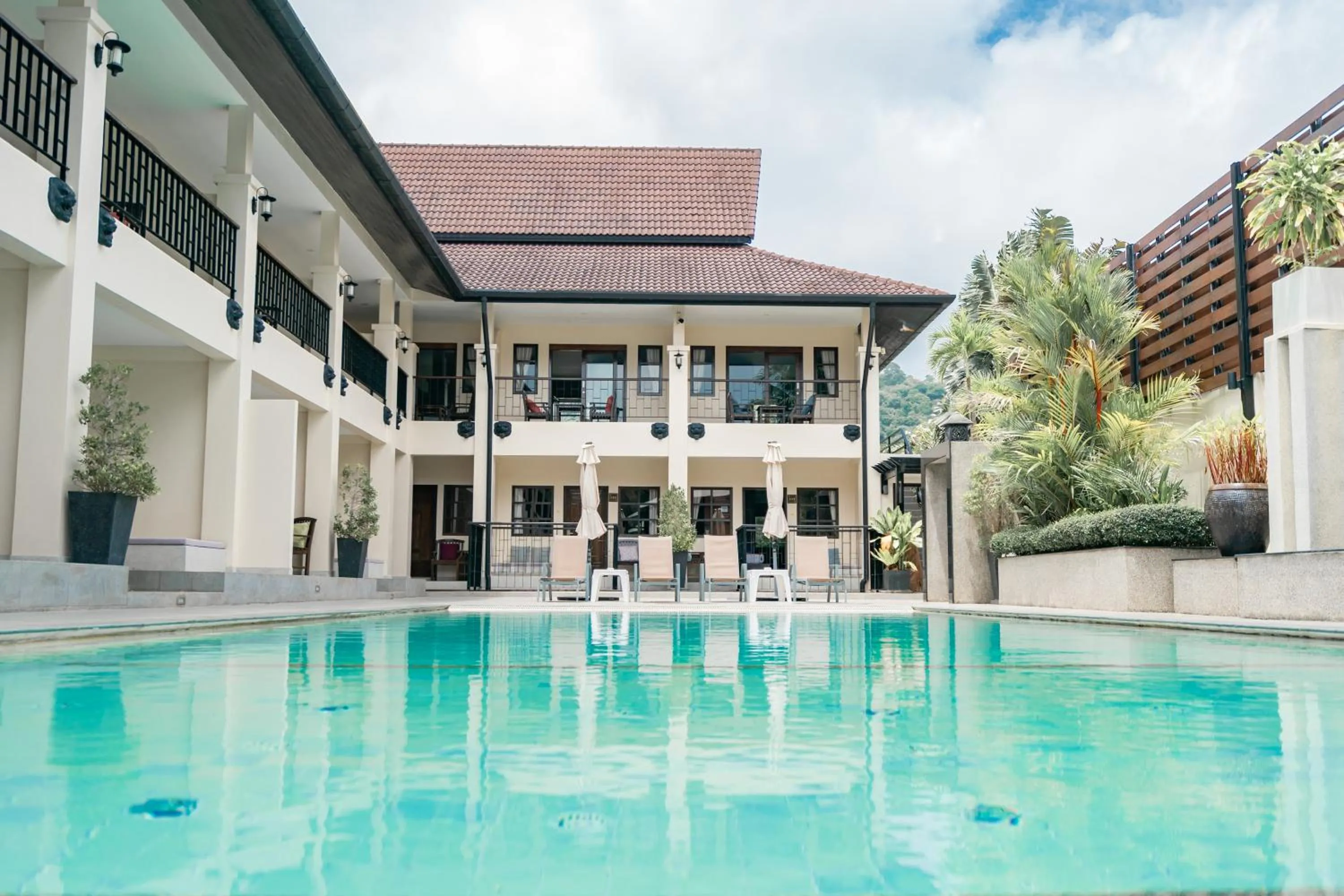 Swimming pool in Naiya Buree Boutique Resort Nai Harn Beach