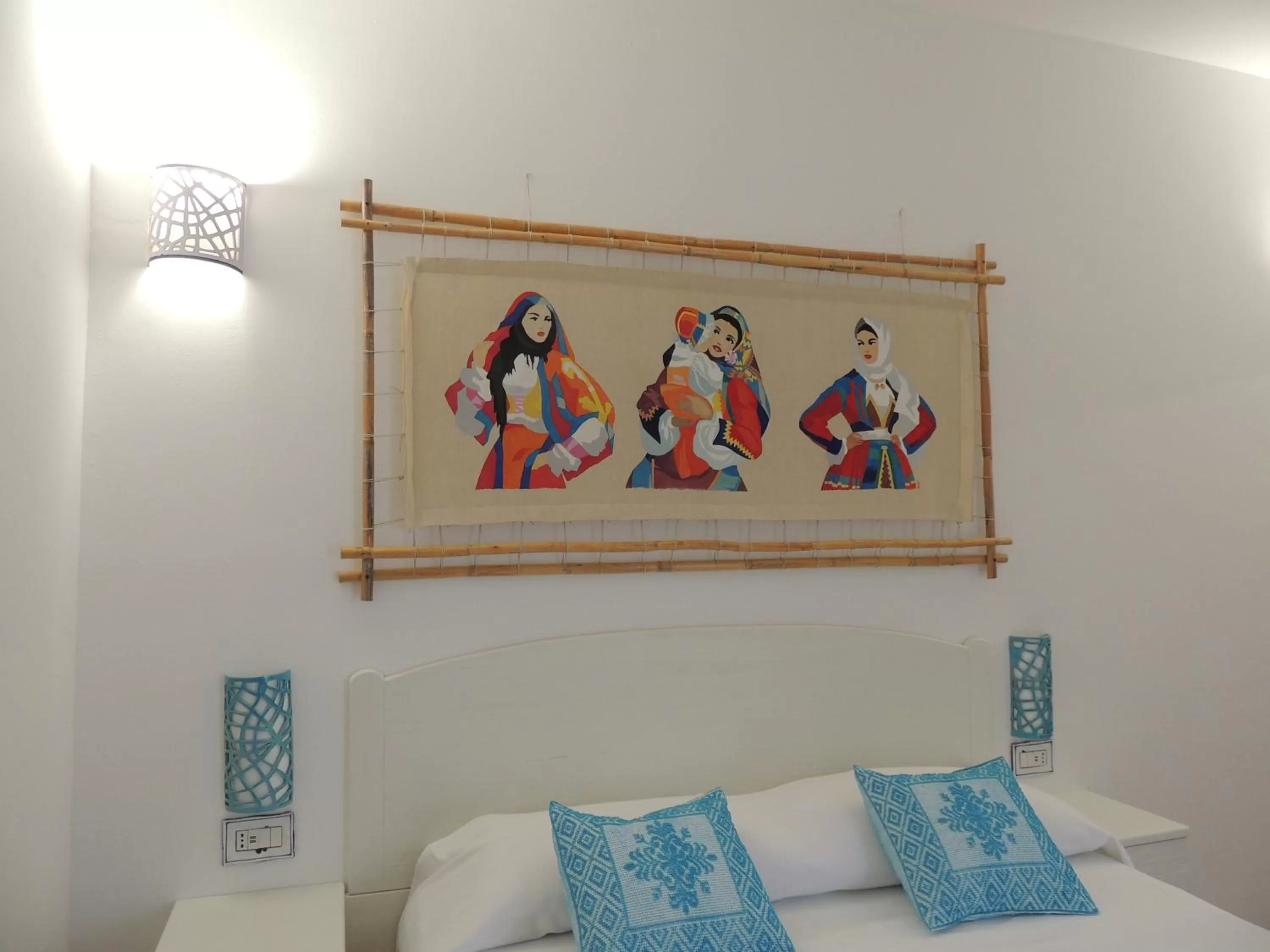 Decorative detail, Bed in Tenute Efis