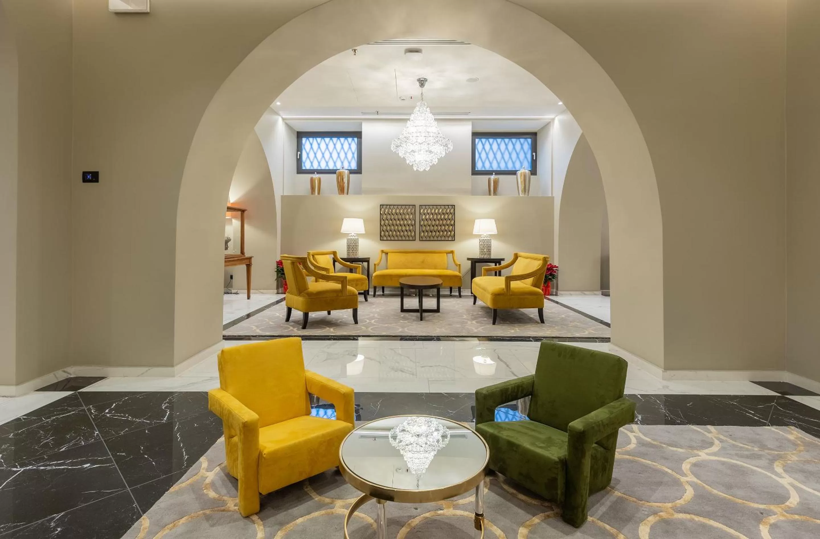 Living room in Hotel Astoria