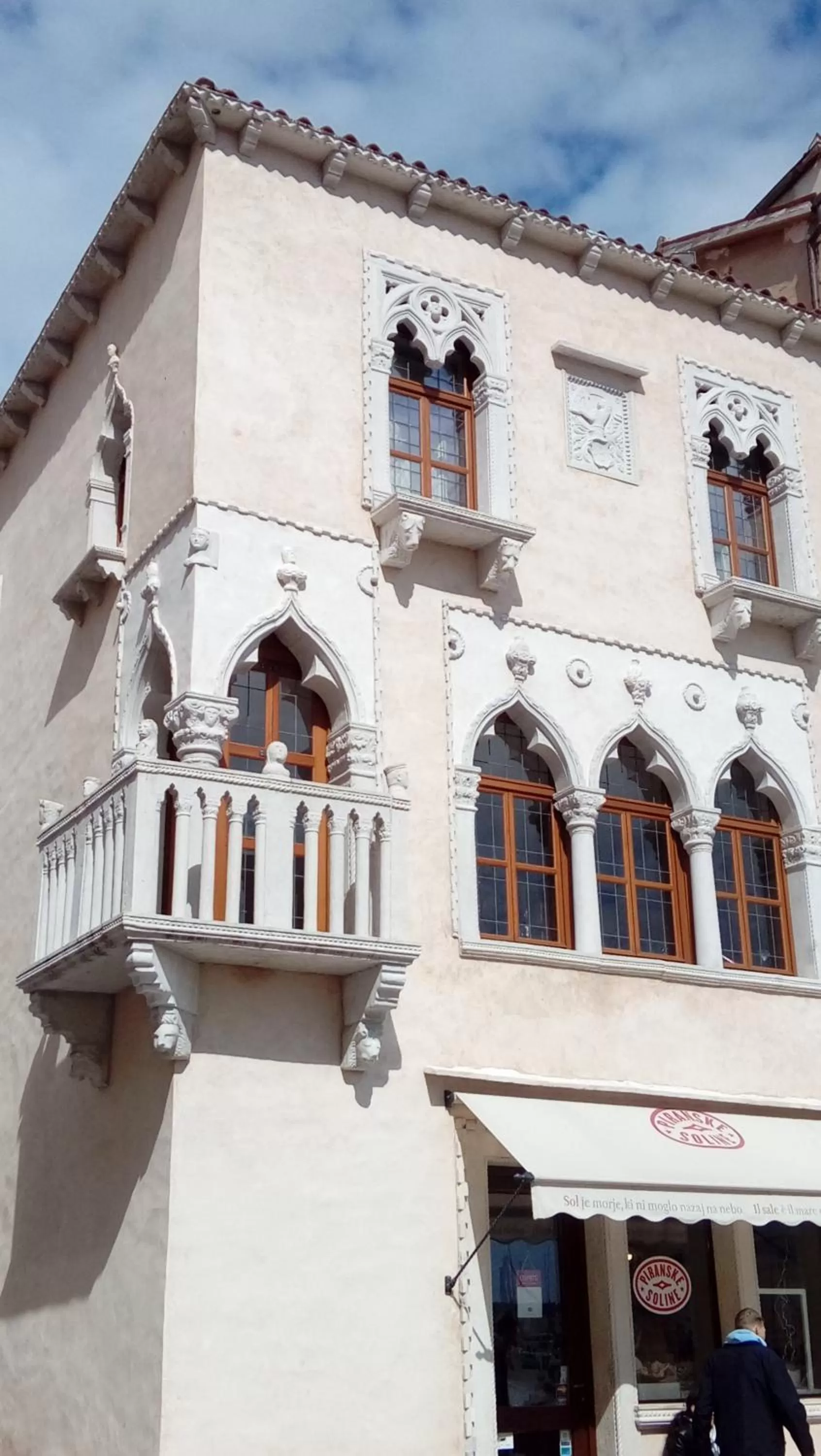 Facade/entrance, Property Building in Benecanka Casa Veneziana Piran