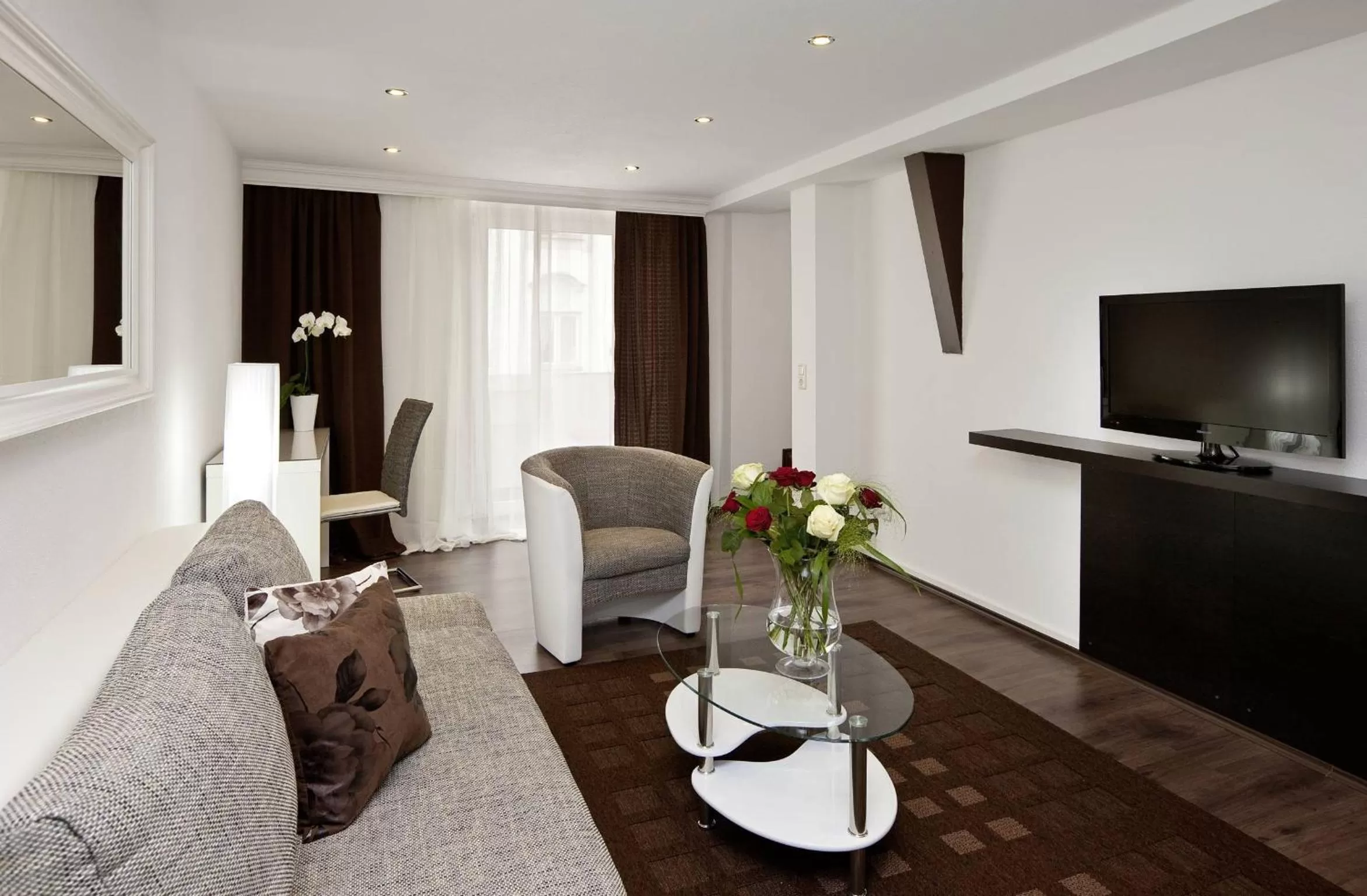 Living room in City Apart Hotel Füssen