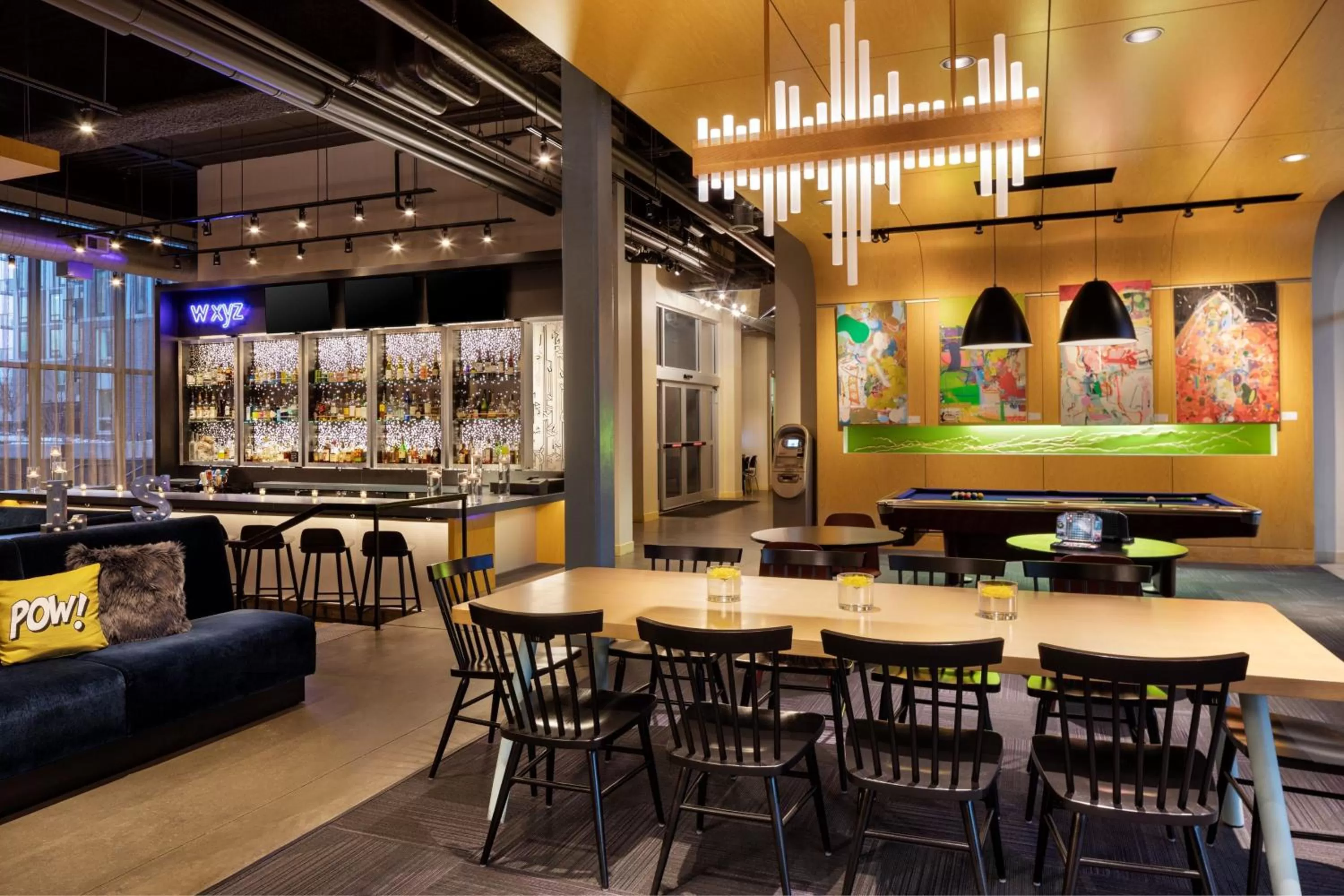 Lobby or reception in Aloft Minneapolis