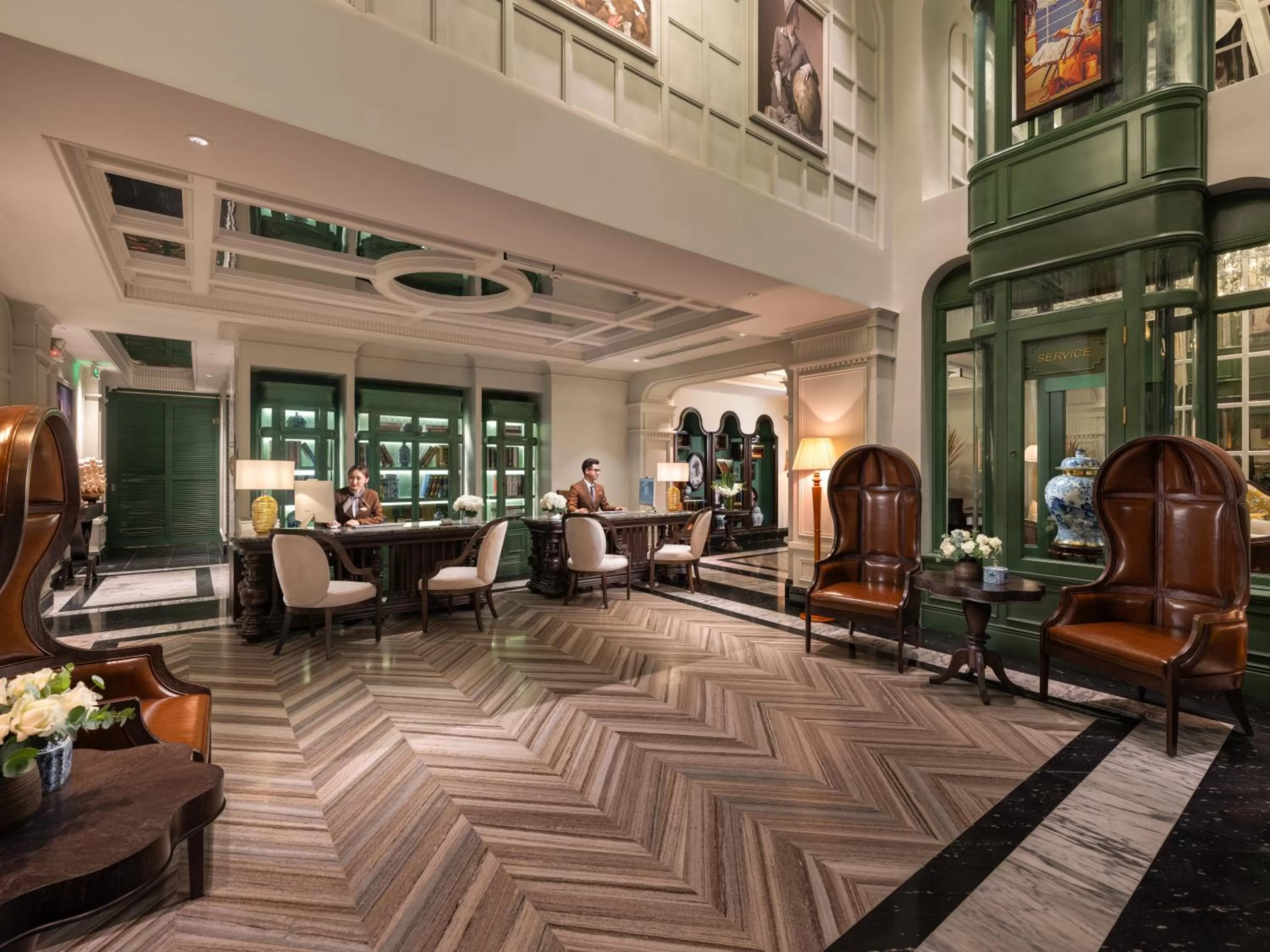 Lobby or reception in GRAND HOTEL du LAC Hanoi
