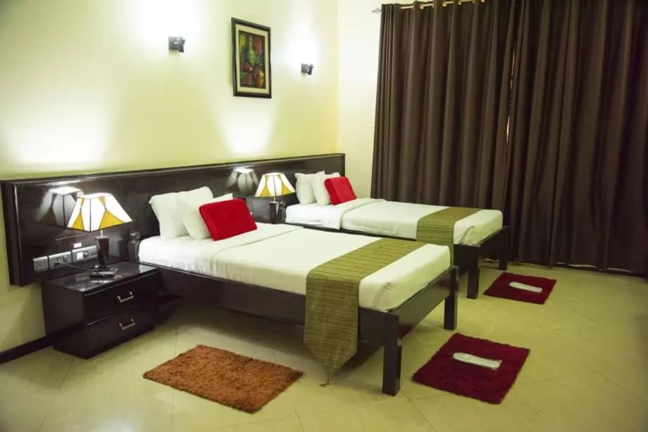 Bed in Hotel Sapphire