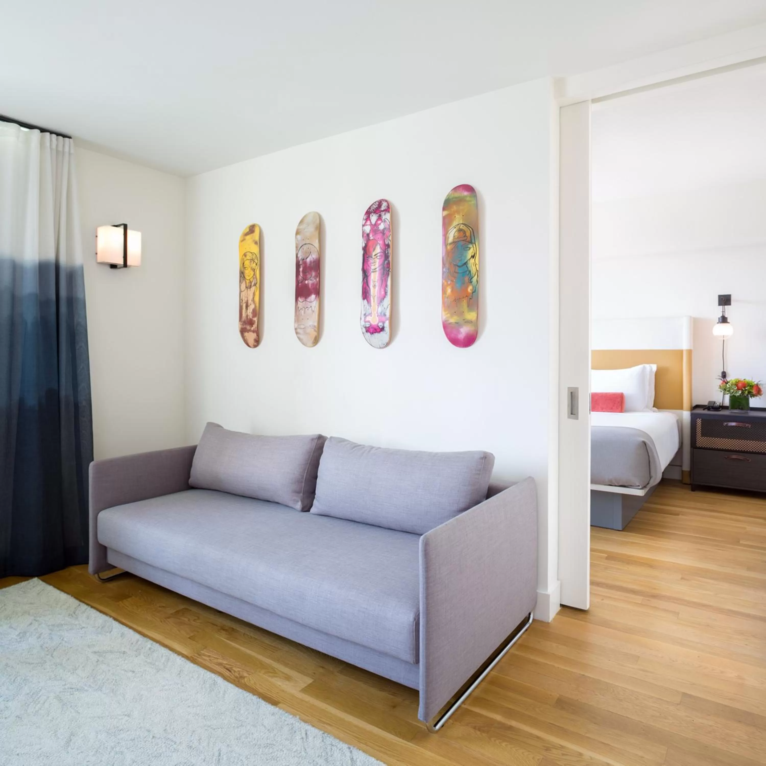 Photo of the whole room, Bed in Hotel Indigo Lower East Side New York by IHG