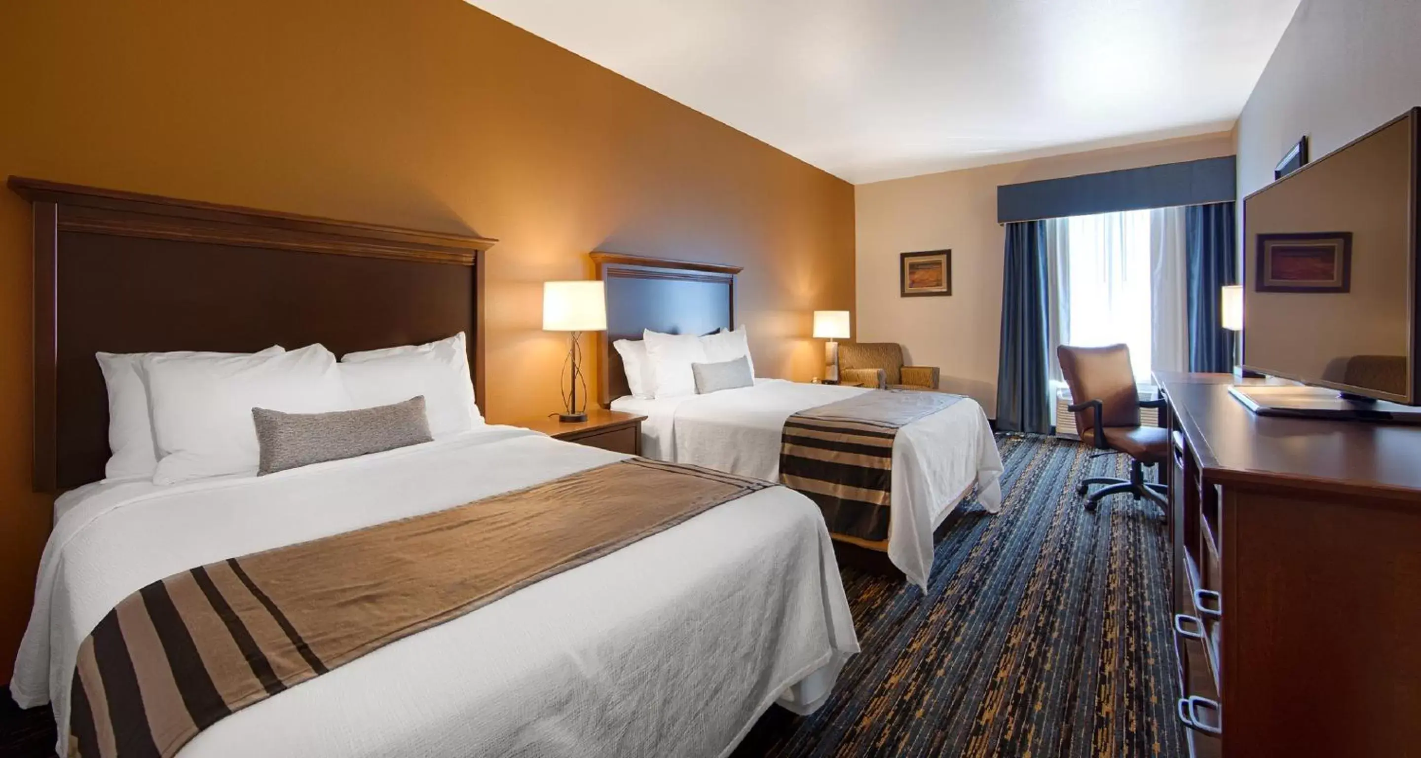 Queen Room with Two Queen Beds - Hearing Accessible in Best Western PLUS Casper Inn & Suites Queen Room with Two Queen Beds - Hearing Accessible in Best Western PLUS Casper Inn & Suites