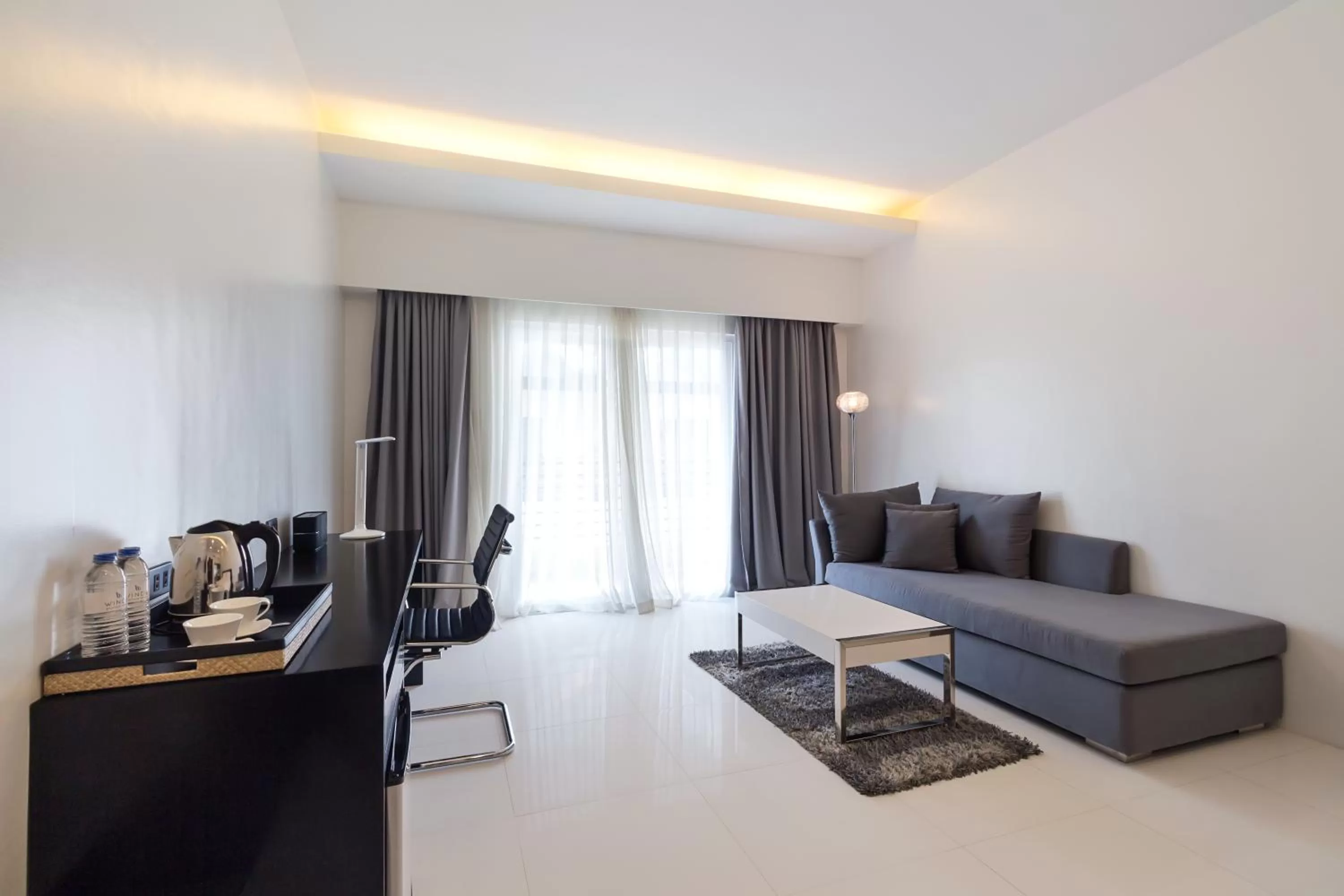 Living room in Winds Boutique Hotel