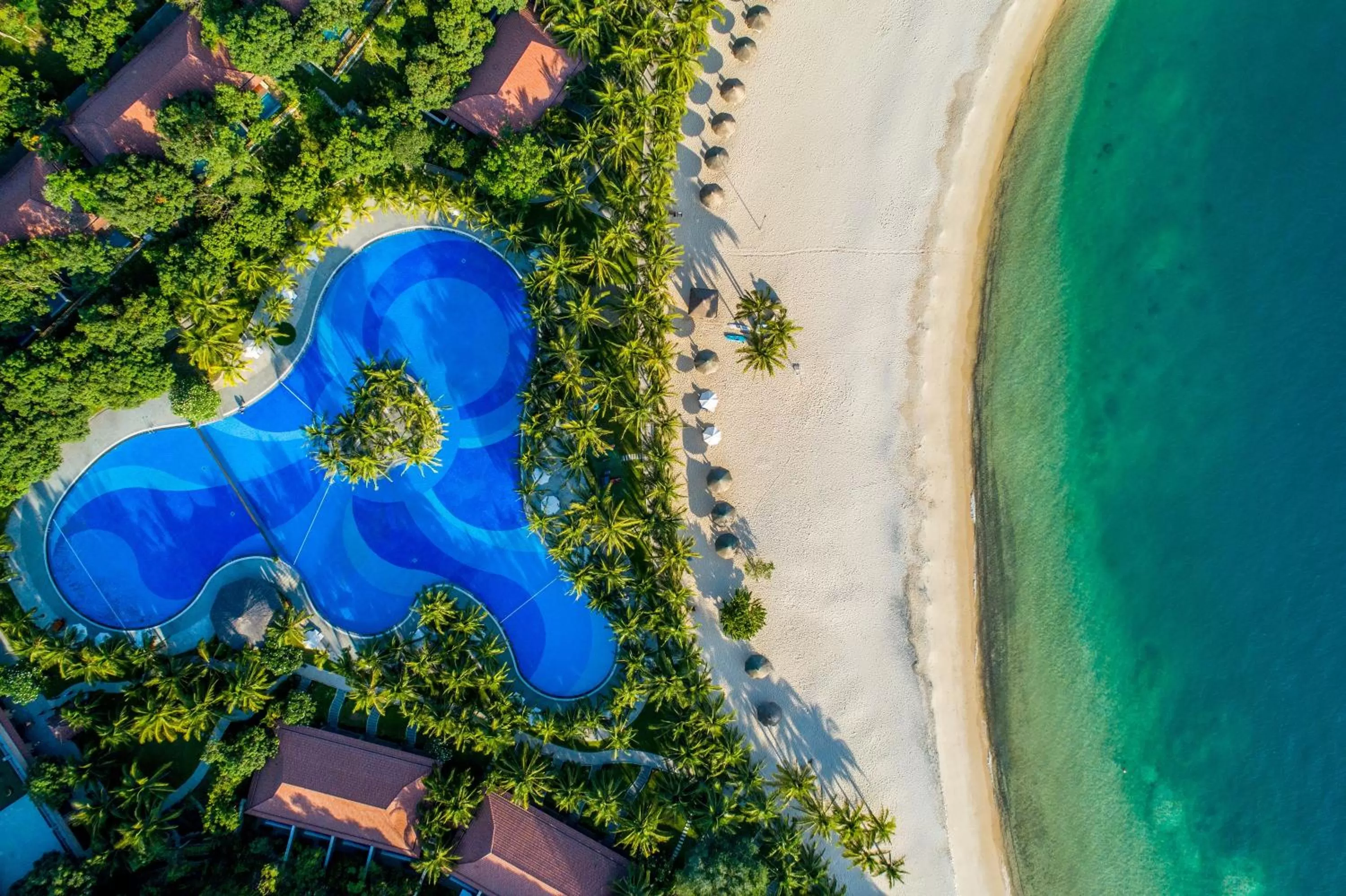 Bird's eye view in Vinpearl Luxury Nha Trang