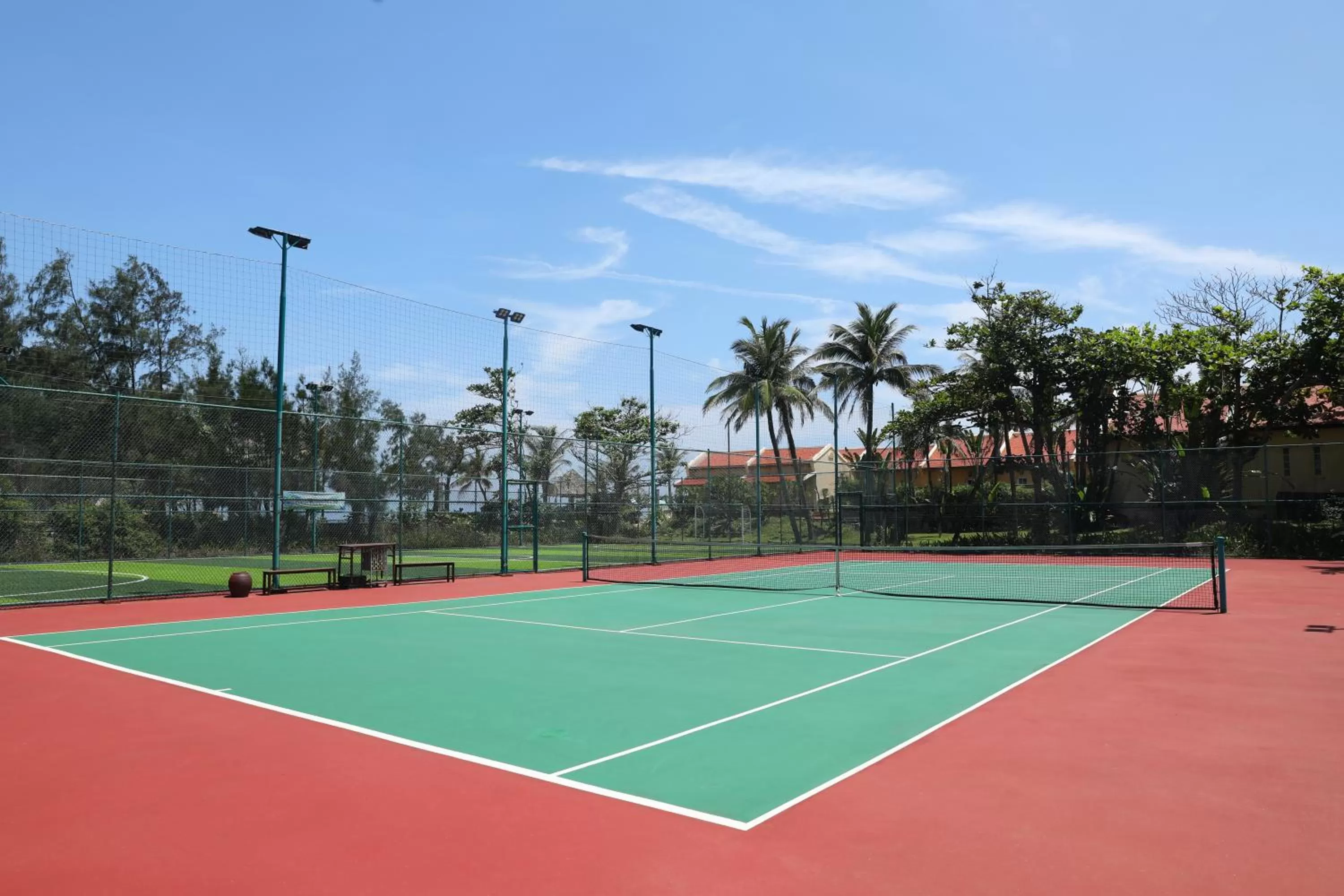 Tennis court in Victoria Hoi An Beach Resort & Spa