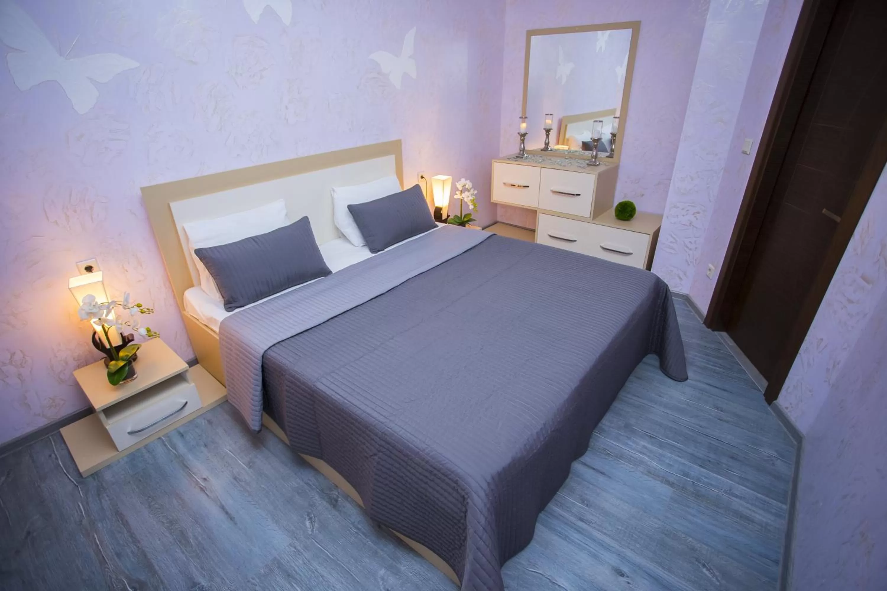 Bedroom, Bed in Blue Star Batumi
