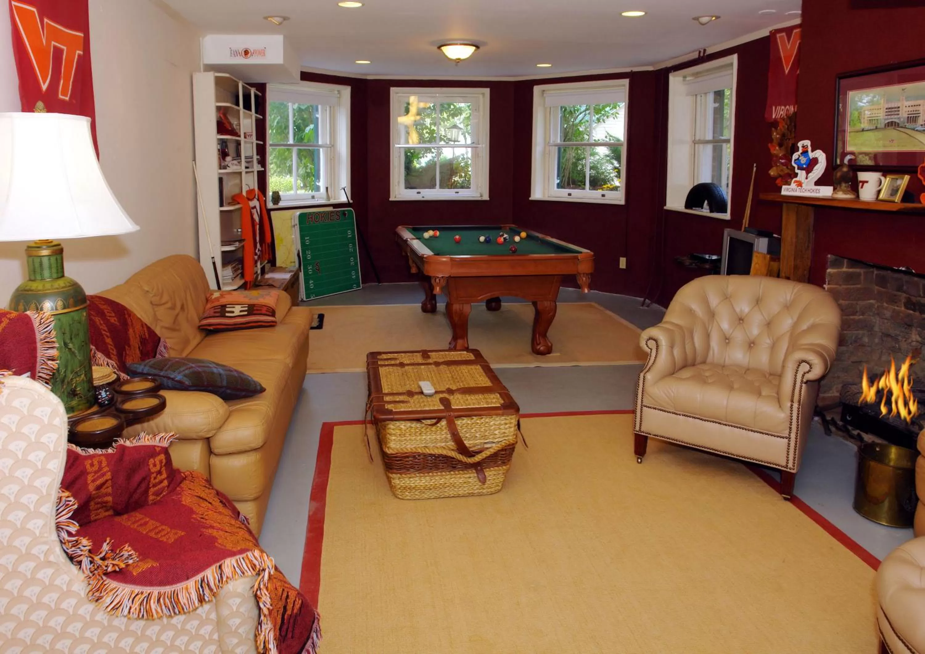Game Room in Rockwood Manor Bed & Breakfast