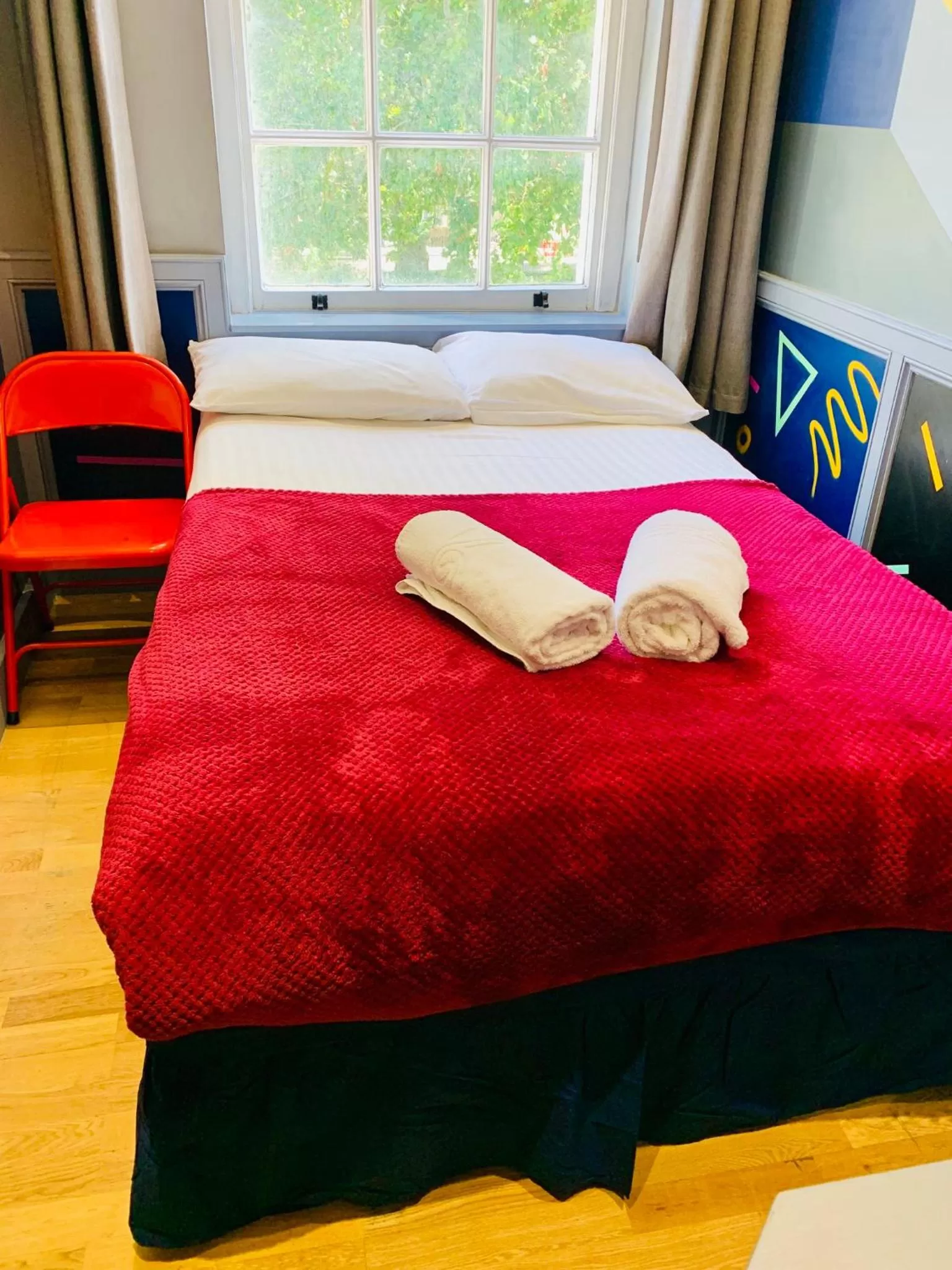 Bed in KX Rooms Kings Cross