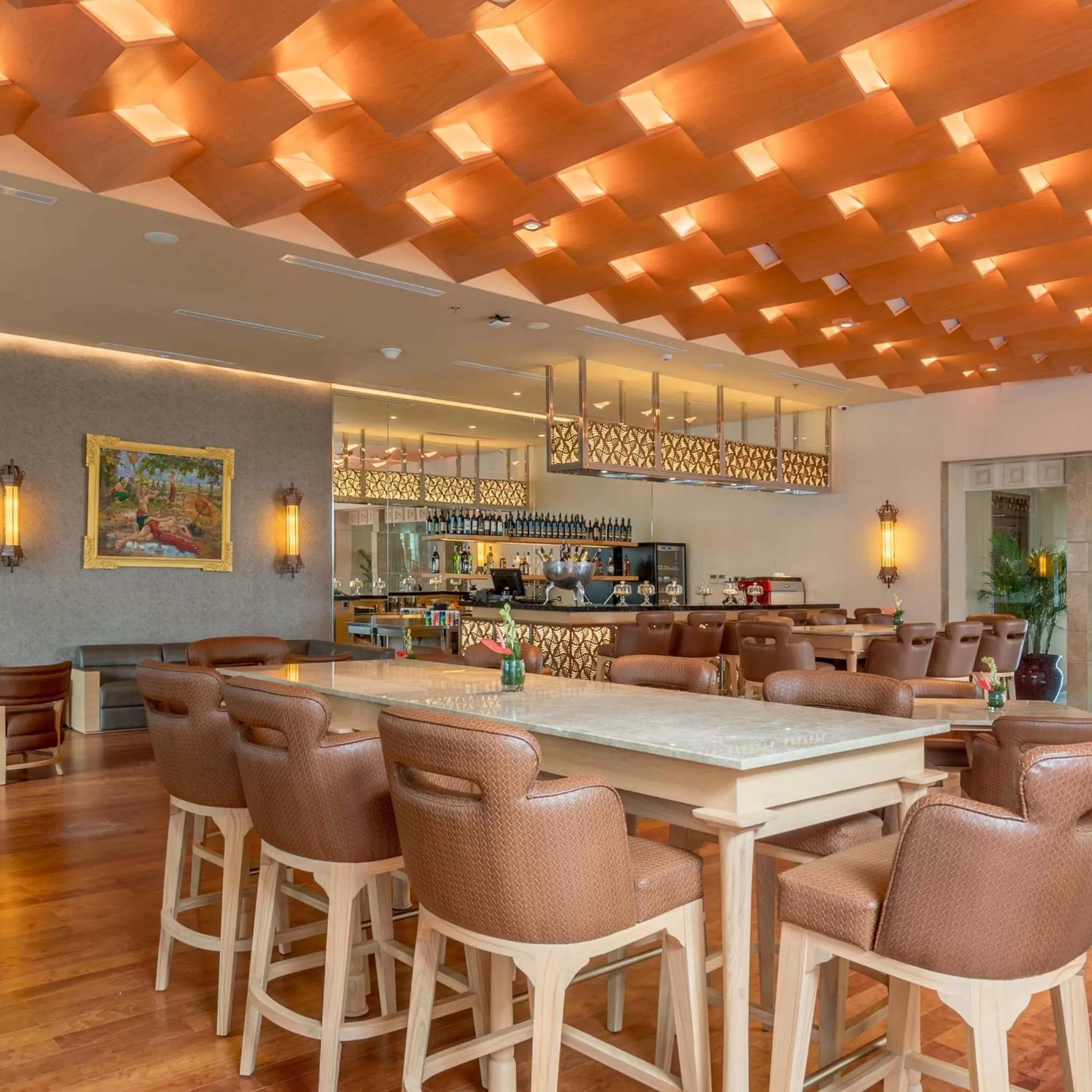 Lounge or bar in SereS Springs Resort & Spa, Singakerta